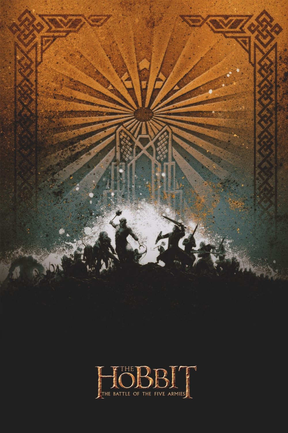 Immagine Lo Hobbit: La battaglia delle cinque armate - Poster - Sfondi