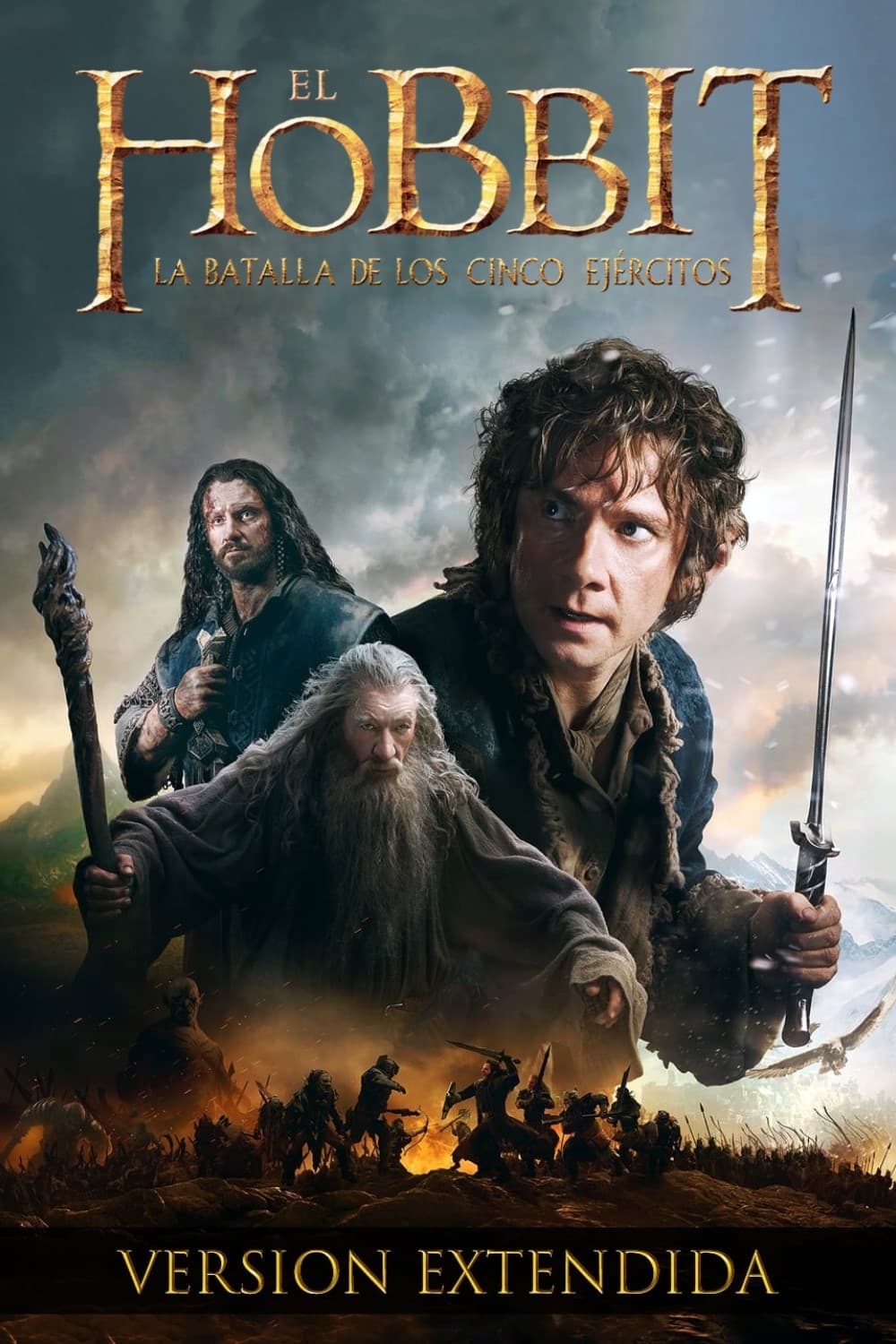 Immagine Lo Hobbit: La battaglia delle cinque armate - Poster - Sfondi