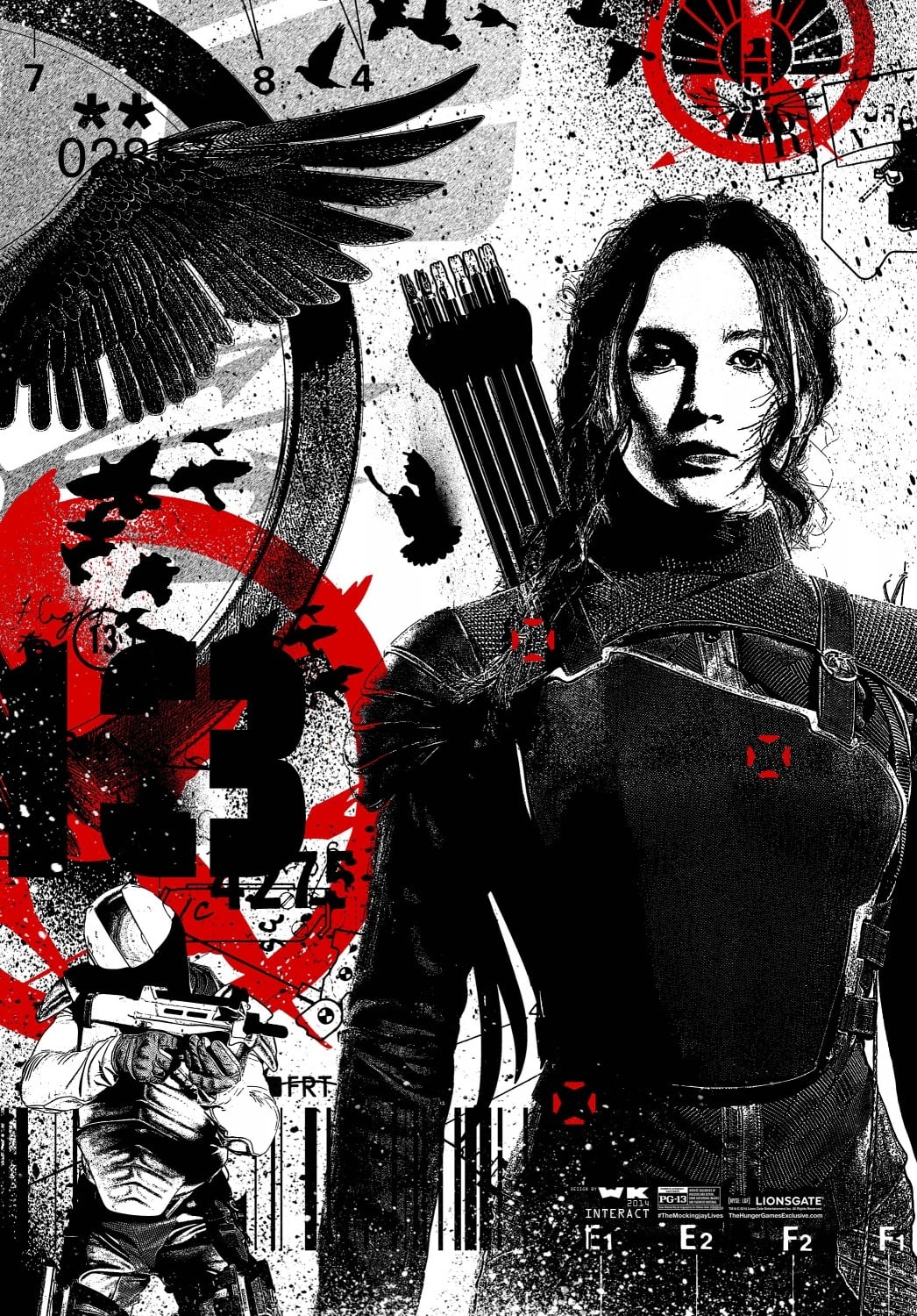 Immagine Hunger Games: Il canto della rivolta - Parte 1 - Poster - Sfondi