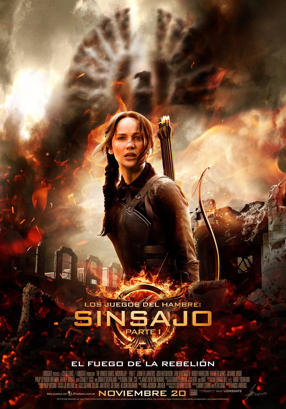 Immagine Hunger Games: Il canto della rivolta - Parte 1 - Poster - Sfondi