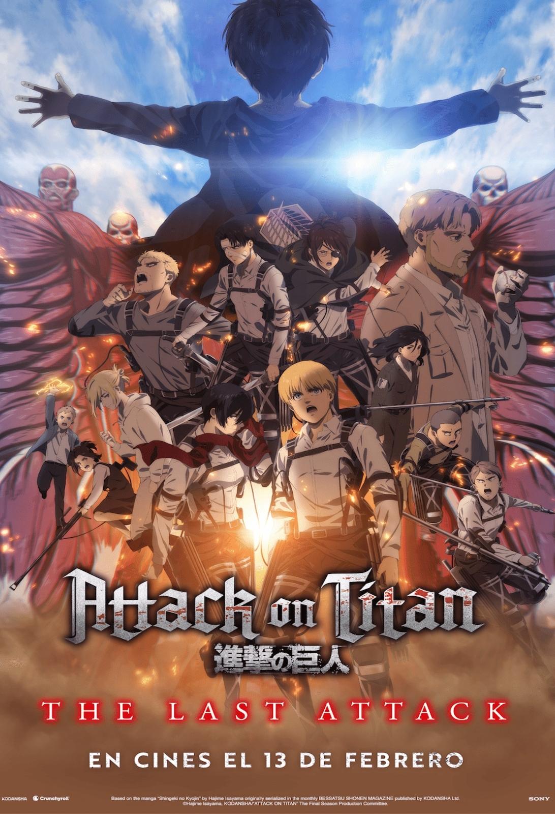 Immagine Attack on Titan: THE LAST ATTACK - Poster - Sfondi