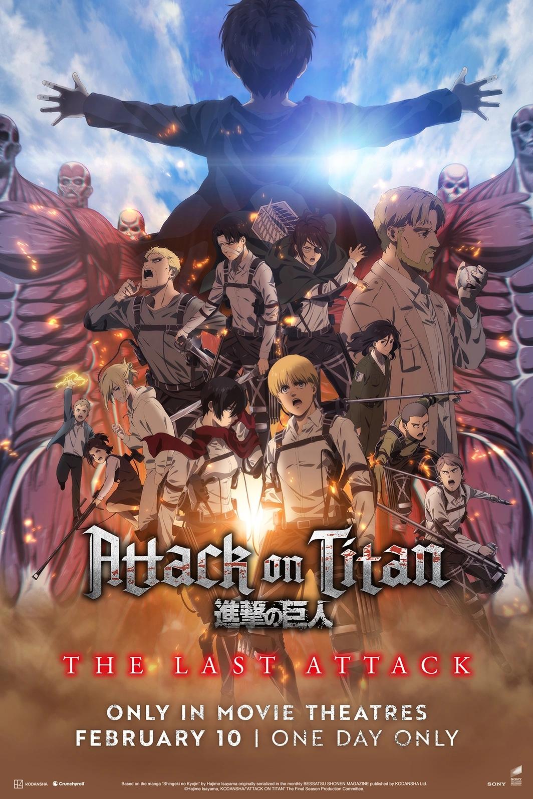 Immagine Attack on Titan: THE LAST ATTACK - Poster - Sfondi