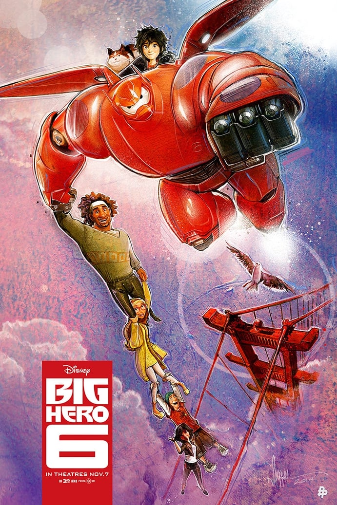 Immagine Big Hero 6 - Poster - Sfondi