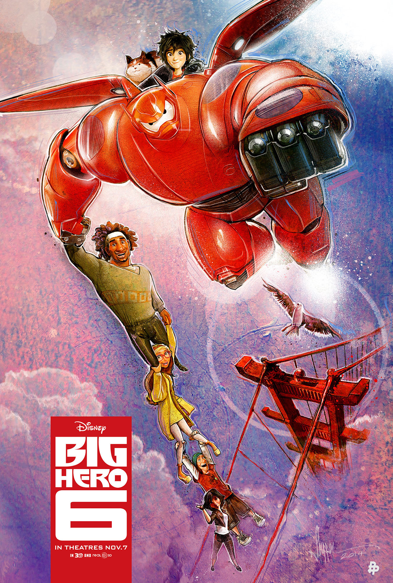 Immagine Big Hero 6 - Poster - Sfondi