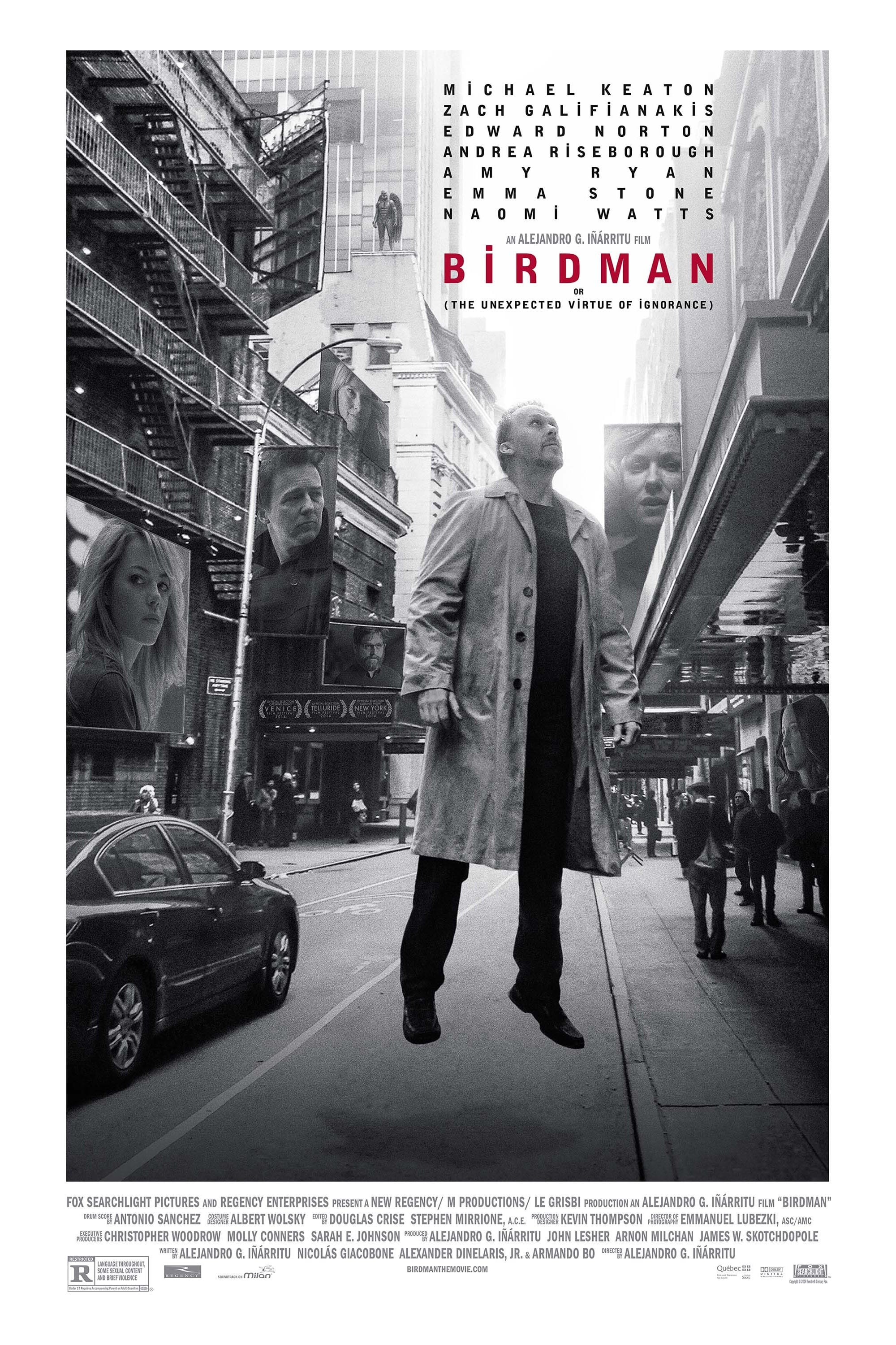 Immagine Birdman o (l'imprevedibile virtù dell'ignoranza) - Poster - Sfondi