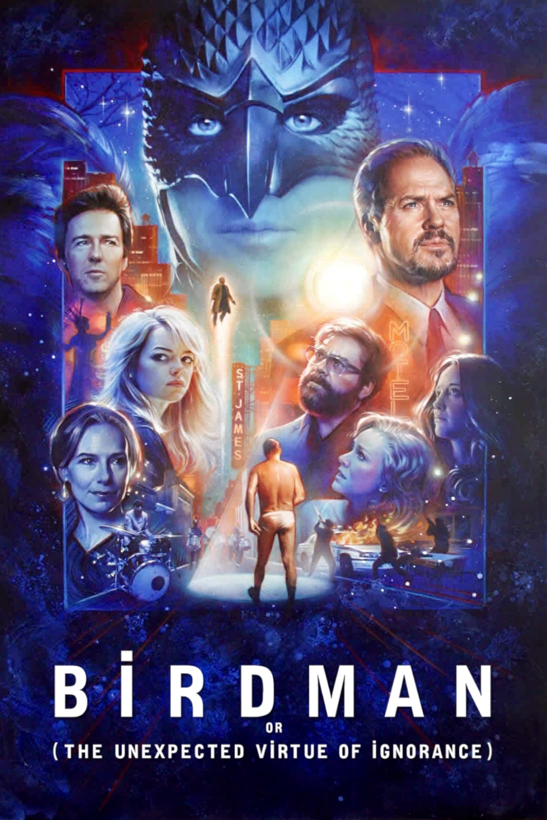 Immagine Birdman o (l'imprevedibile virtù dell'ignoranza) - Poster - Sfondi