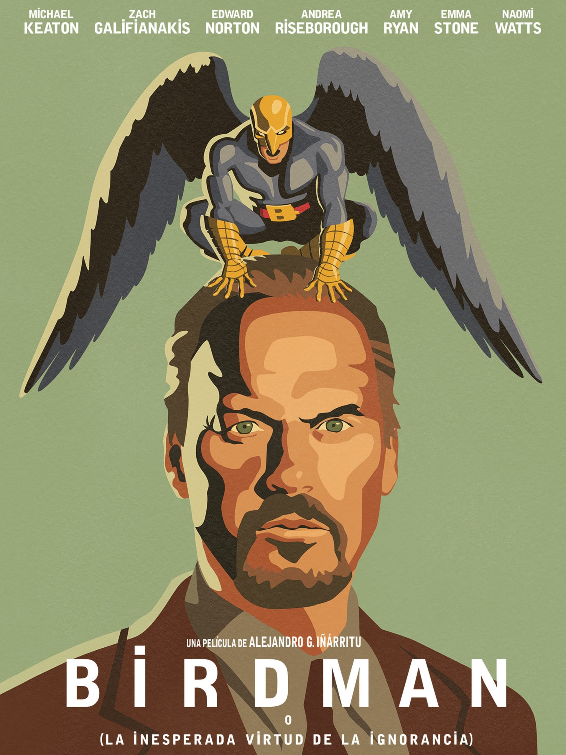 Immagine Birdman o (l'imprevedibile virtù dell'ignoranza) - Poster - Sfondi