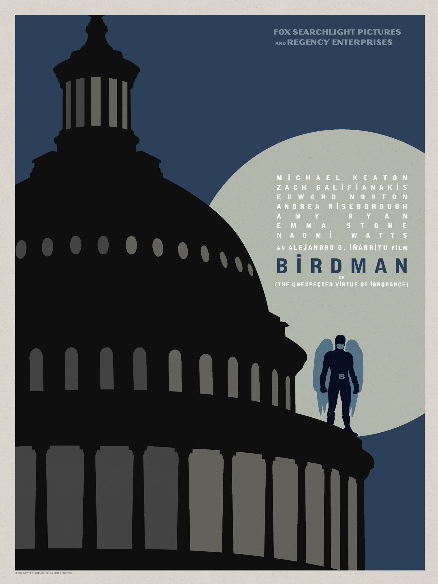 Immagine Birdman o (l'imprevedibile virtù dell'ignoranza) - Poster - Sfondi