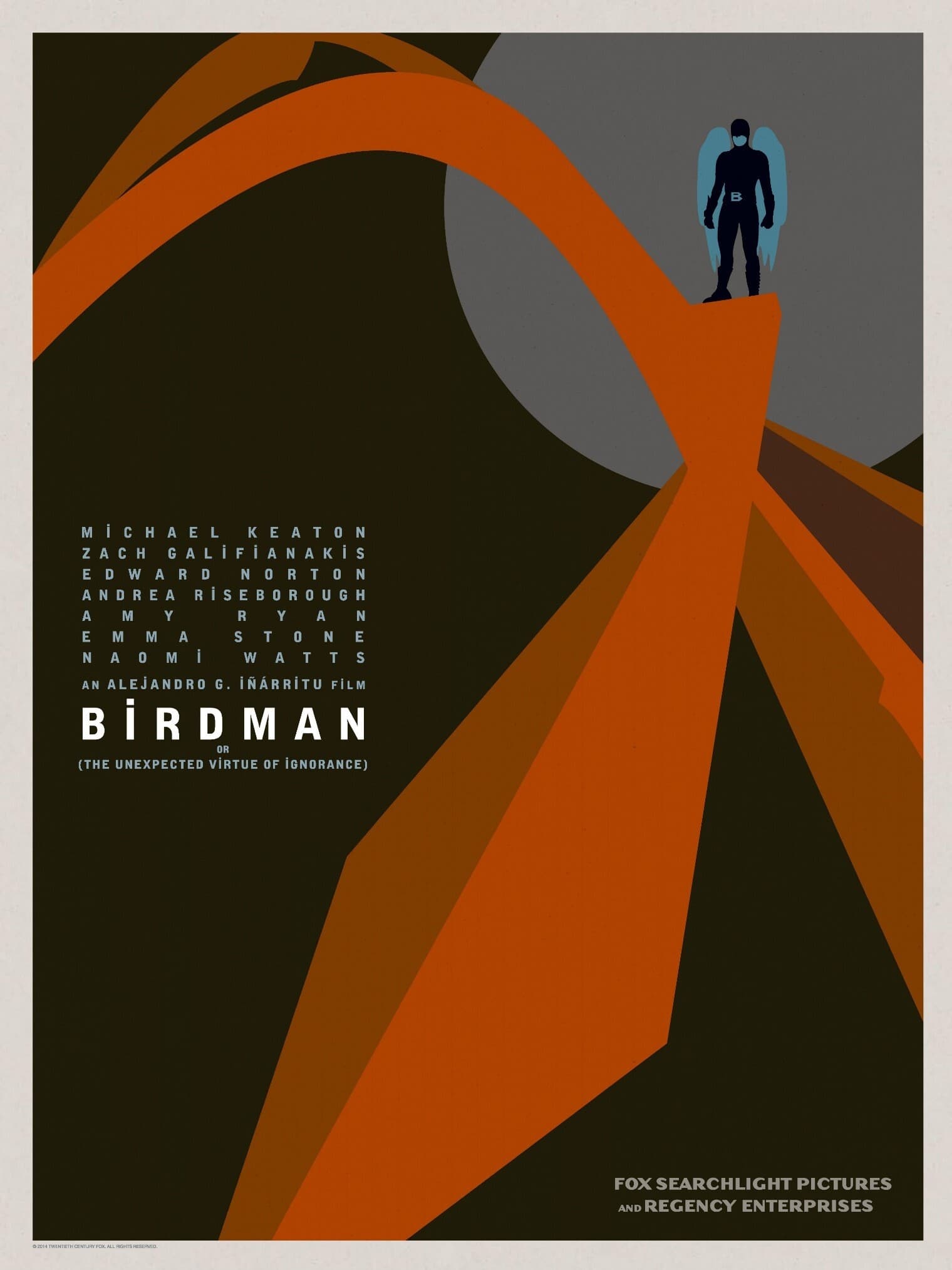 Immagine Birdman o (l'imprevedibile virtù dell'ignoranza) - Poster - Sfondi