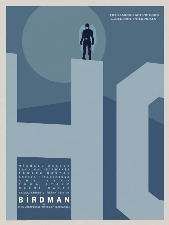 Immagine Birdman o (l'imprevedibile virtù dell'ignoranza) - Poster - Sfondi