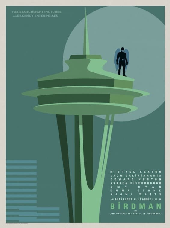 Immagine Birdman o (l'imprevedibile virtù dell'ignoranza) - Poster - Sfondi