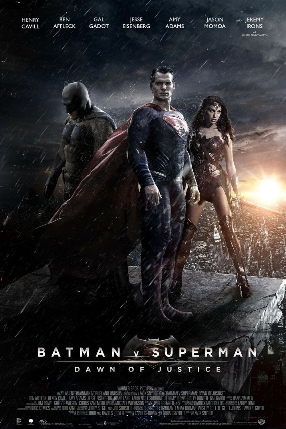 Immagine Batman v Superman: Dawn of Justice - Poster - Sfondi
