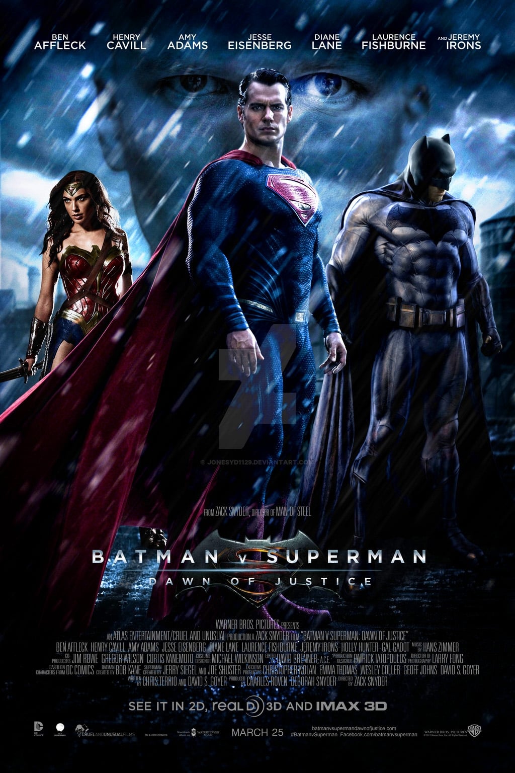 Immagine Batman v Superman: Dawn of Justice - Poster - Sfondi