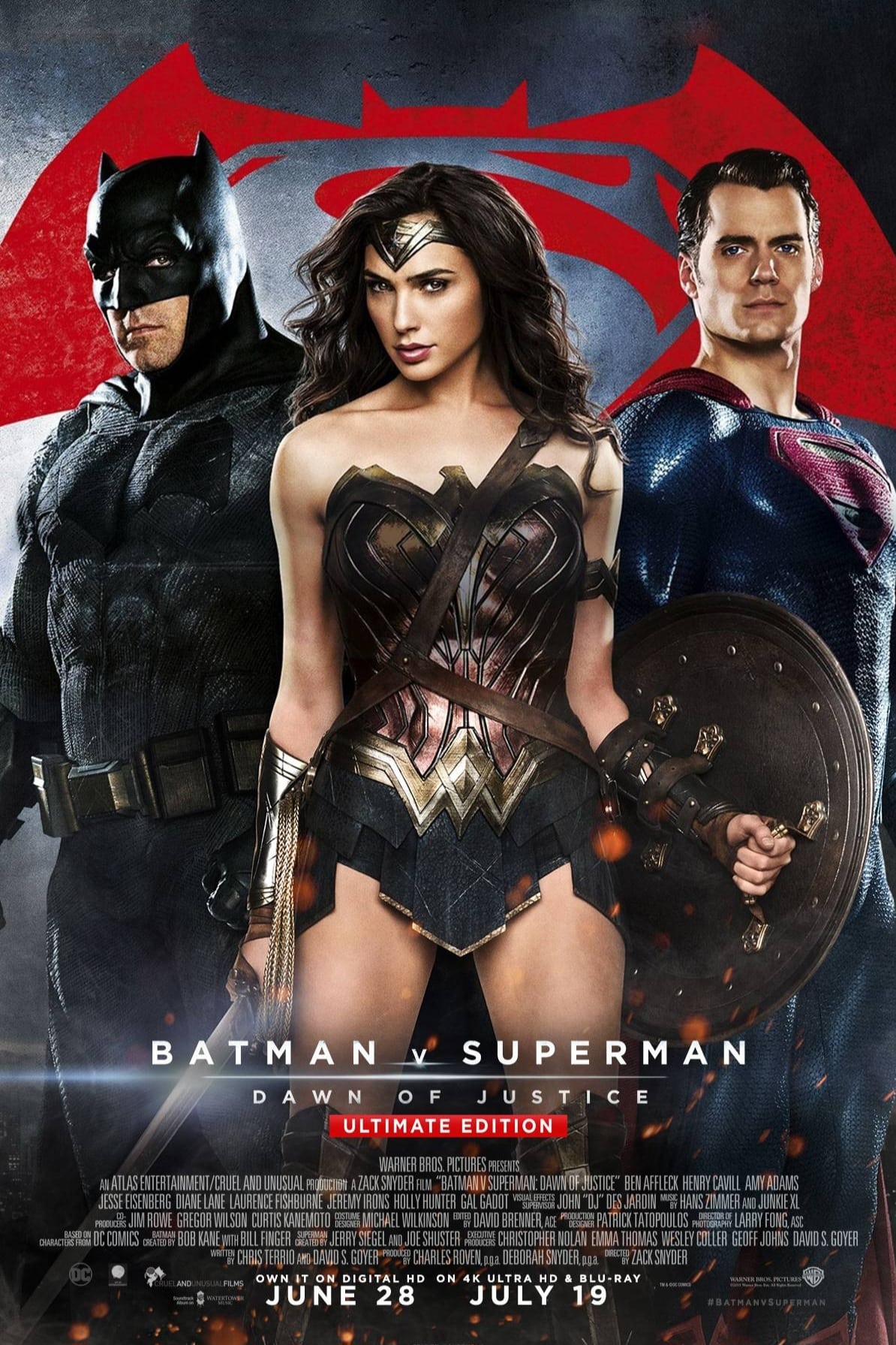 Immagine Batman v Superman: Dawn of Justice - Poster - Sfondi