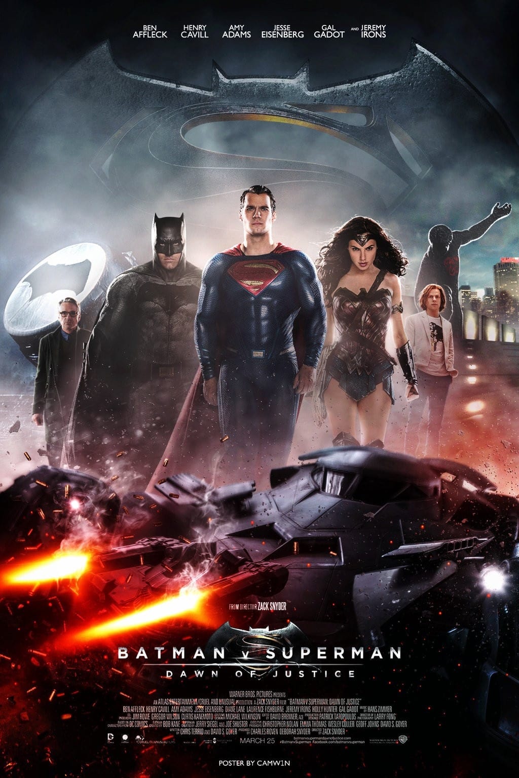 Immagine Batman v Superman: Dawn of Justice - Poster - Sfondi