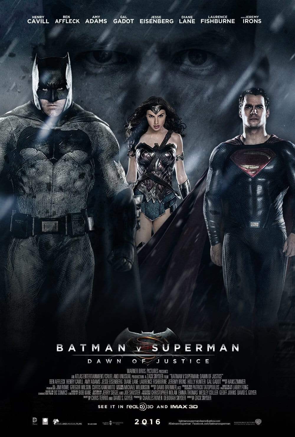 Immagine Batman v Superman: Dawn of Justice - Poster - Sfondi