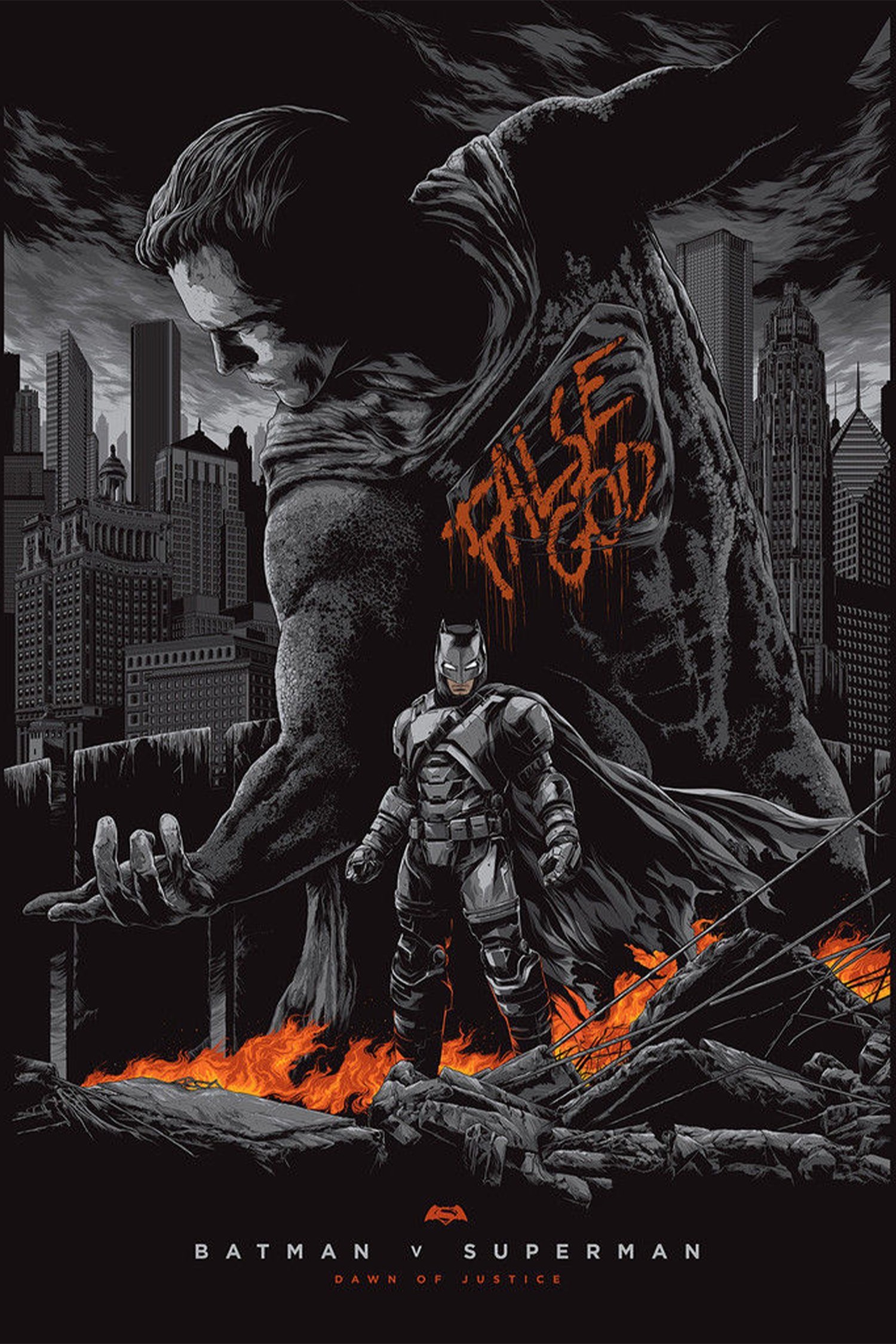 Immagine Batman v Superman: Dawn of Justice - Poster - Sfondi