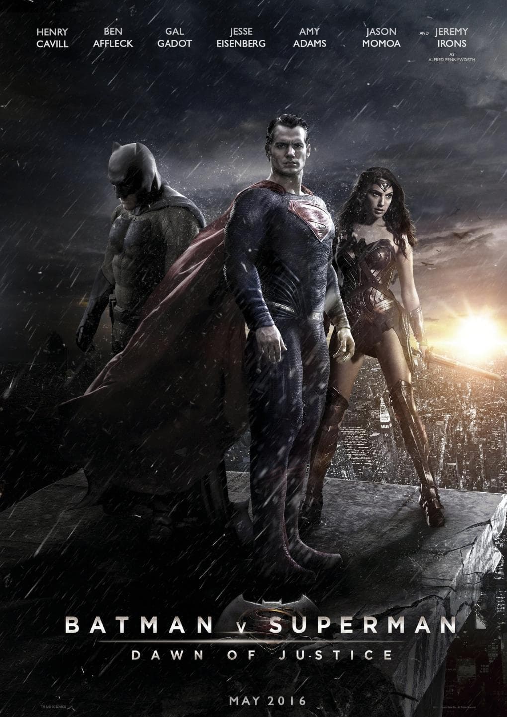 Immagine Batman v Superman: Dawn of Justice - Poster - Sfondi