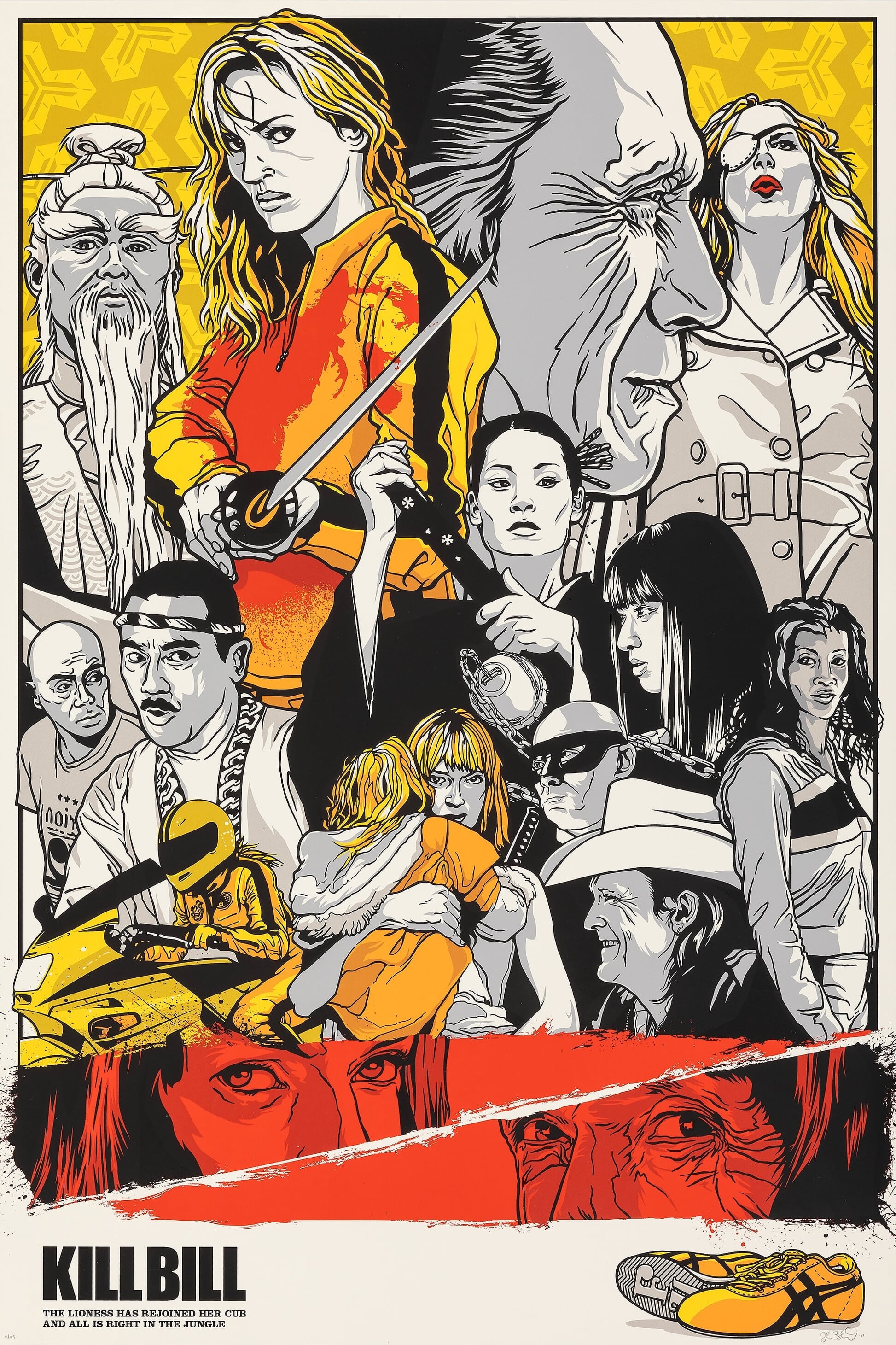 Immagine Kill Bill: Volume 1 - Poster - Sfondi