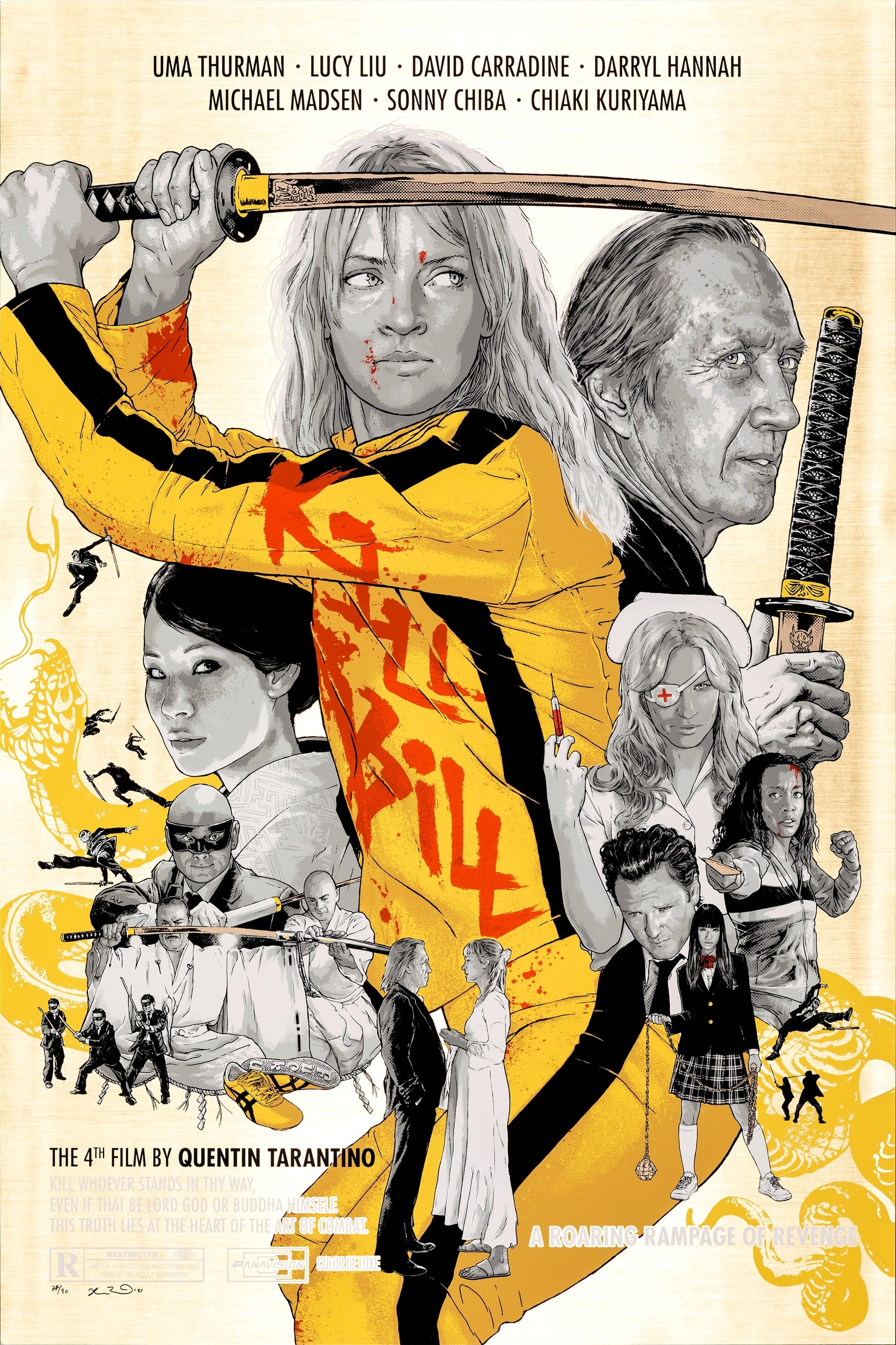 Immagine Kill Bill: Volume 1 - Poster - Sfondi