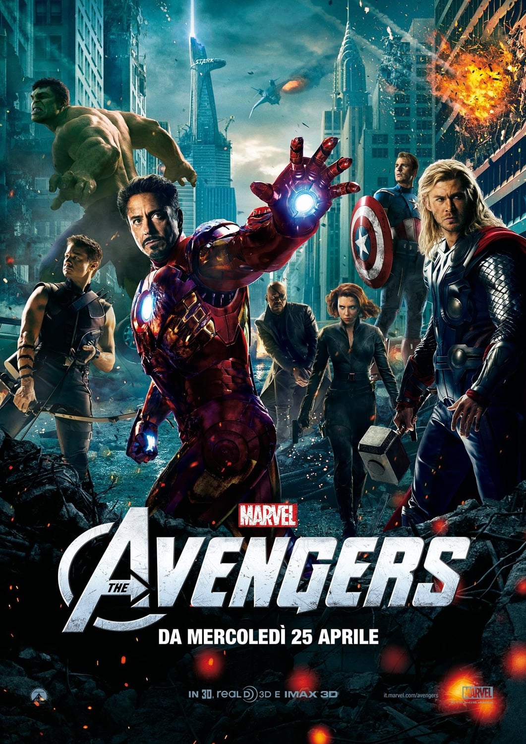 Immagine The Avengers - Poster - Sfondi