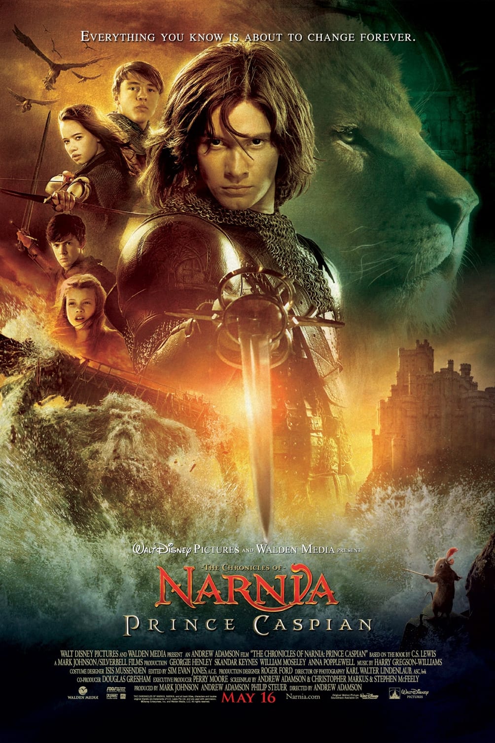 Immagine Le cronache di Narnia - Il principe Caspian - Poster - Sfondi
