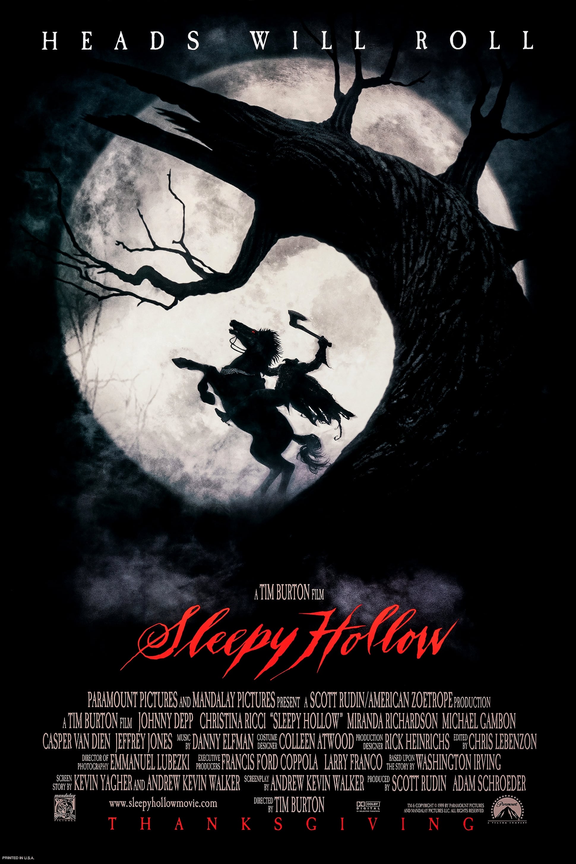 Immagine Il mistero di Sleepy Hollow - Poster - Sfondi