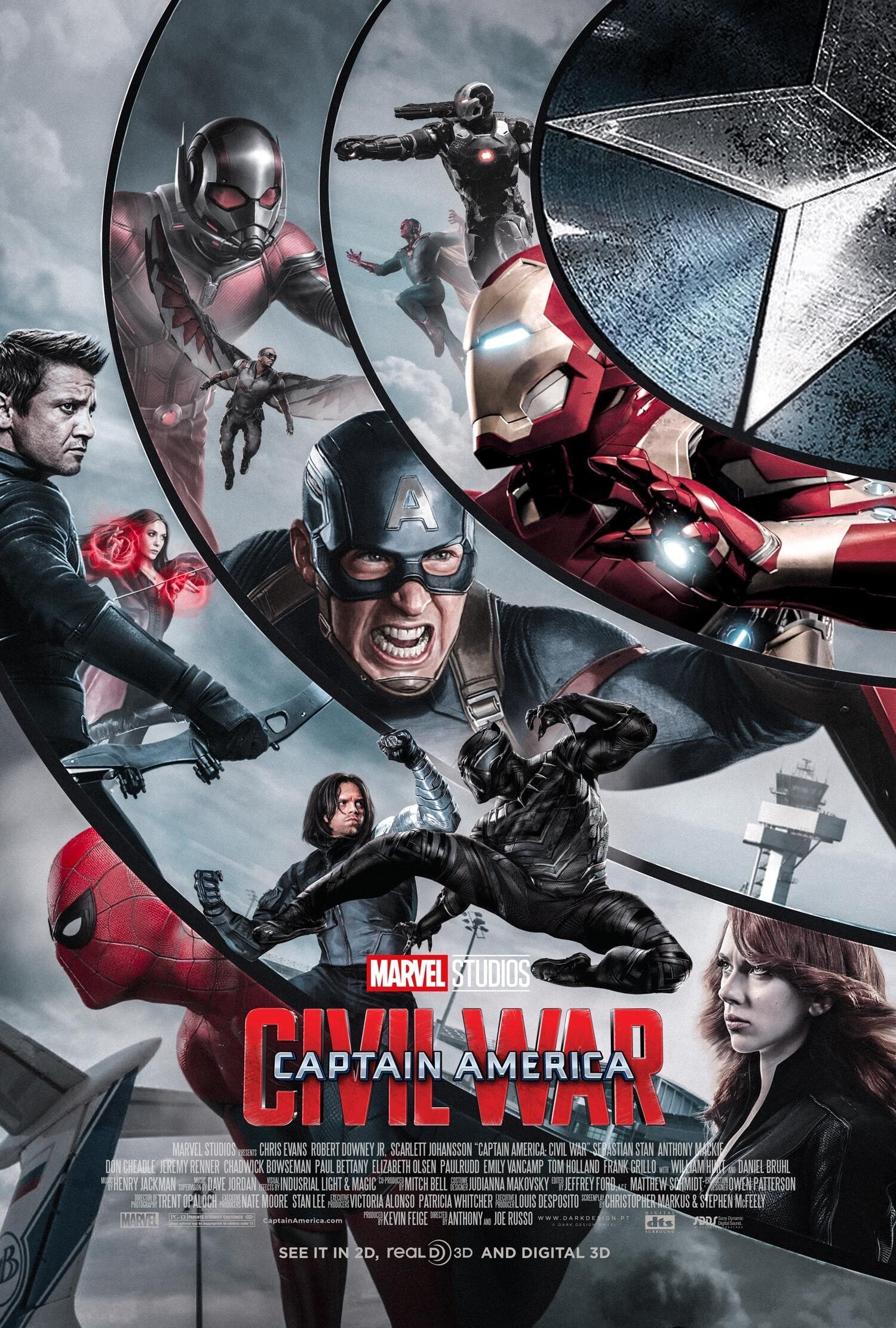 Immagine Captain America: Civil War - Poster - Sfondi