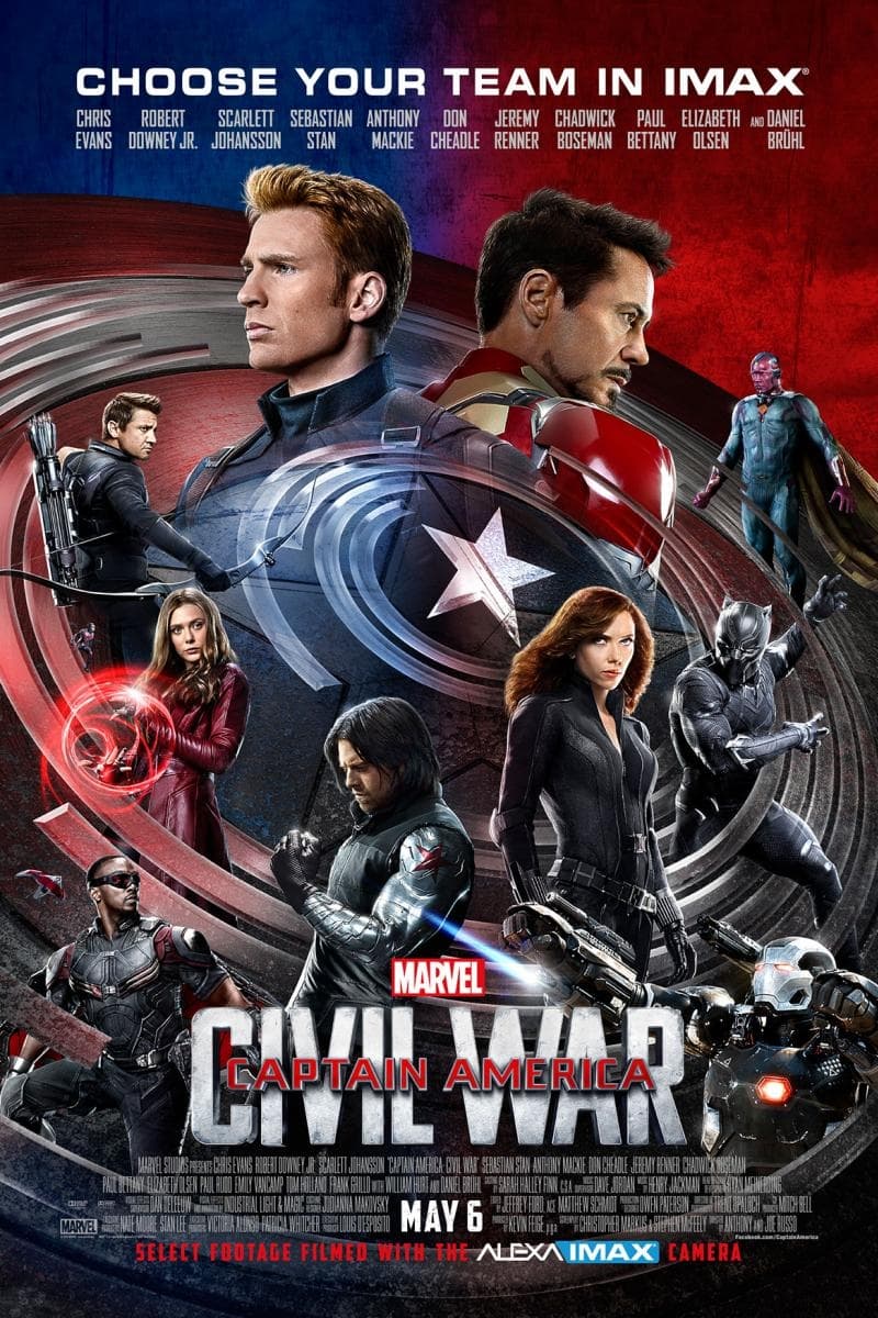 Immagine Captain America: Civil War - Poster - Sfondi