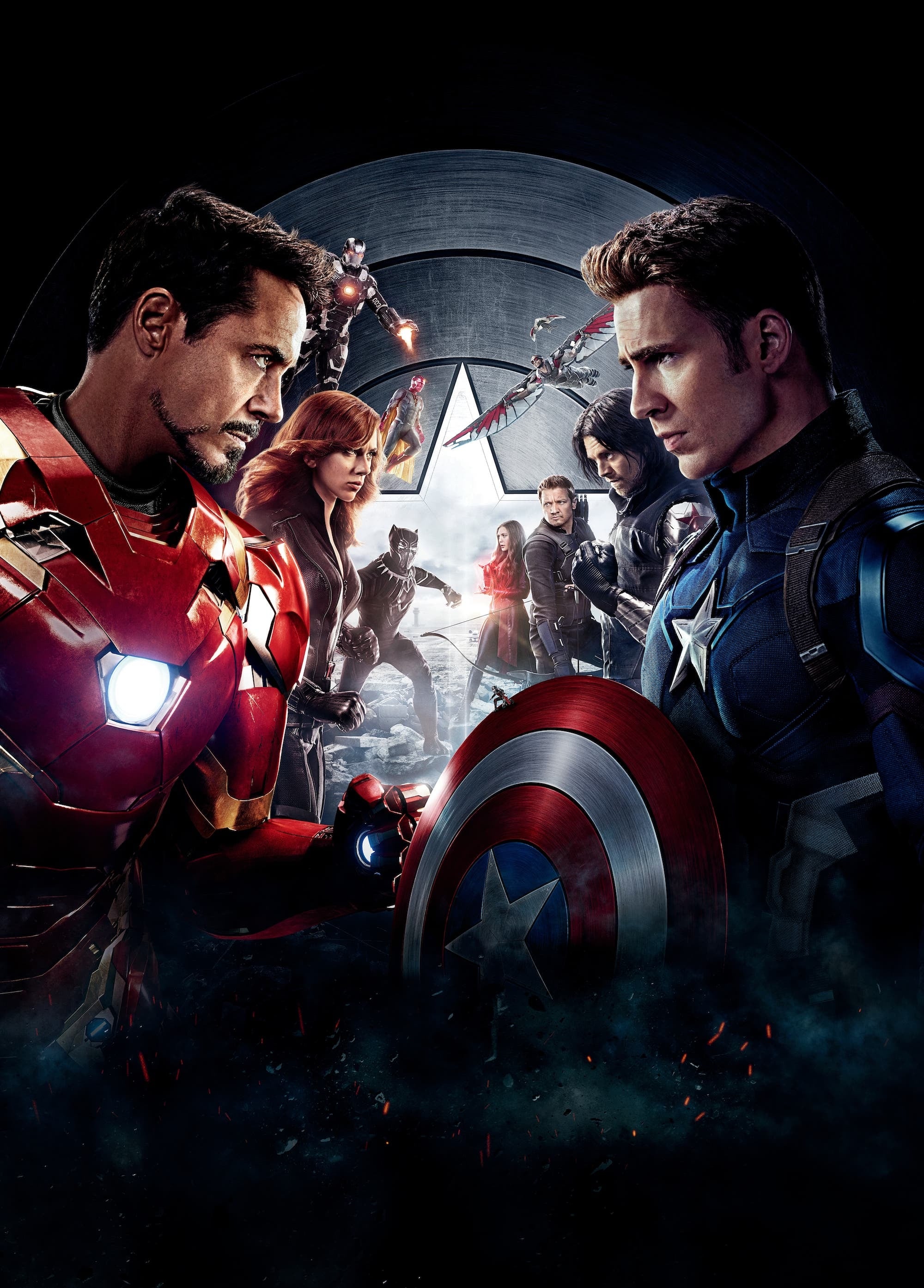 Immagine Captain America: Civil War - Poster - Sfondi