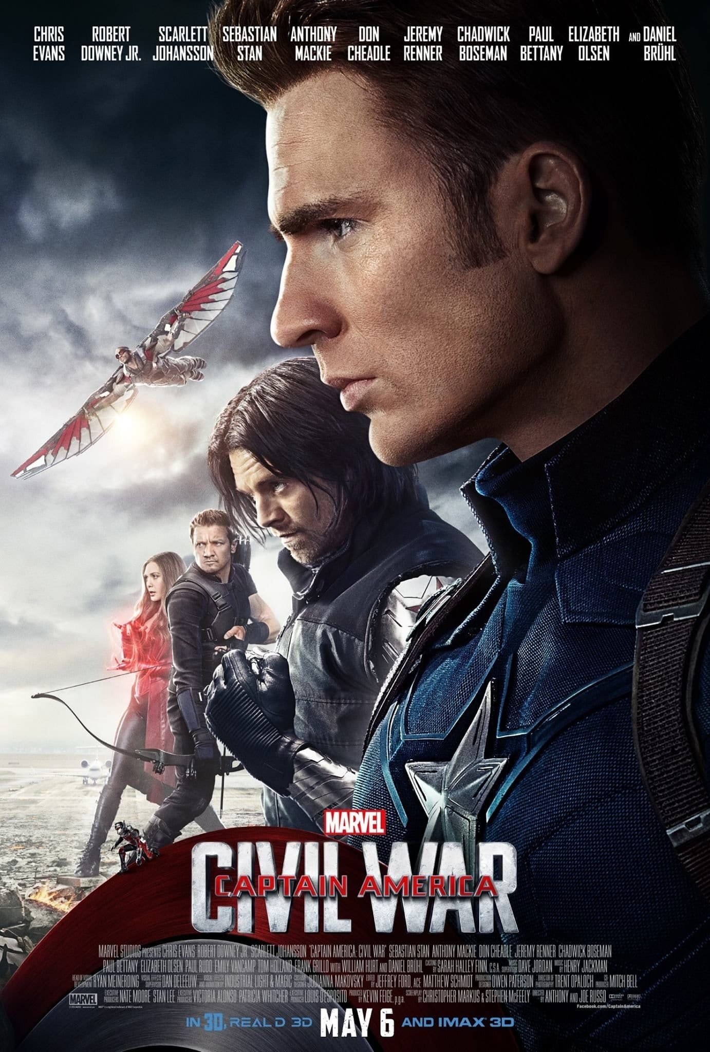 Immagine Captain America: Civil War - Poster - Sfondi