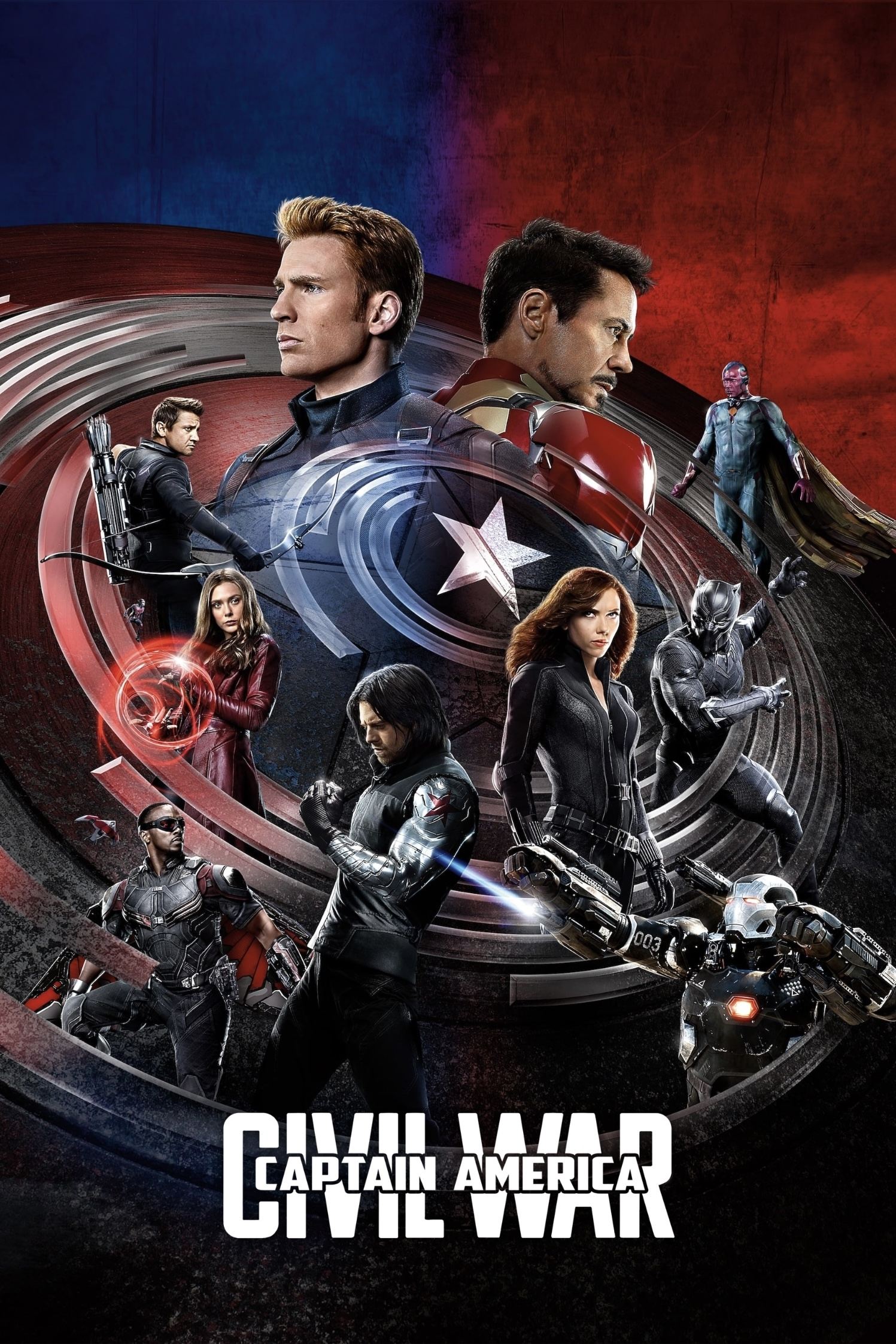 Immagine Captain America: Civil War - Poster - Sfondi