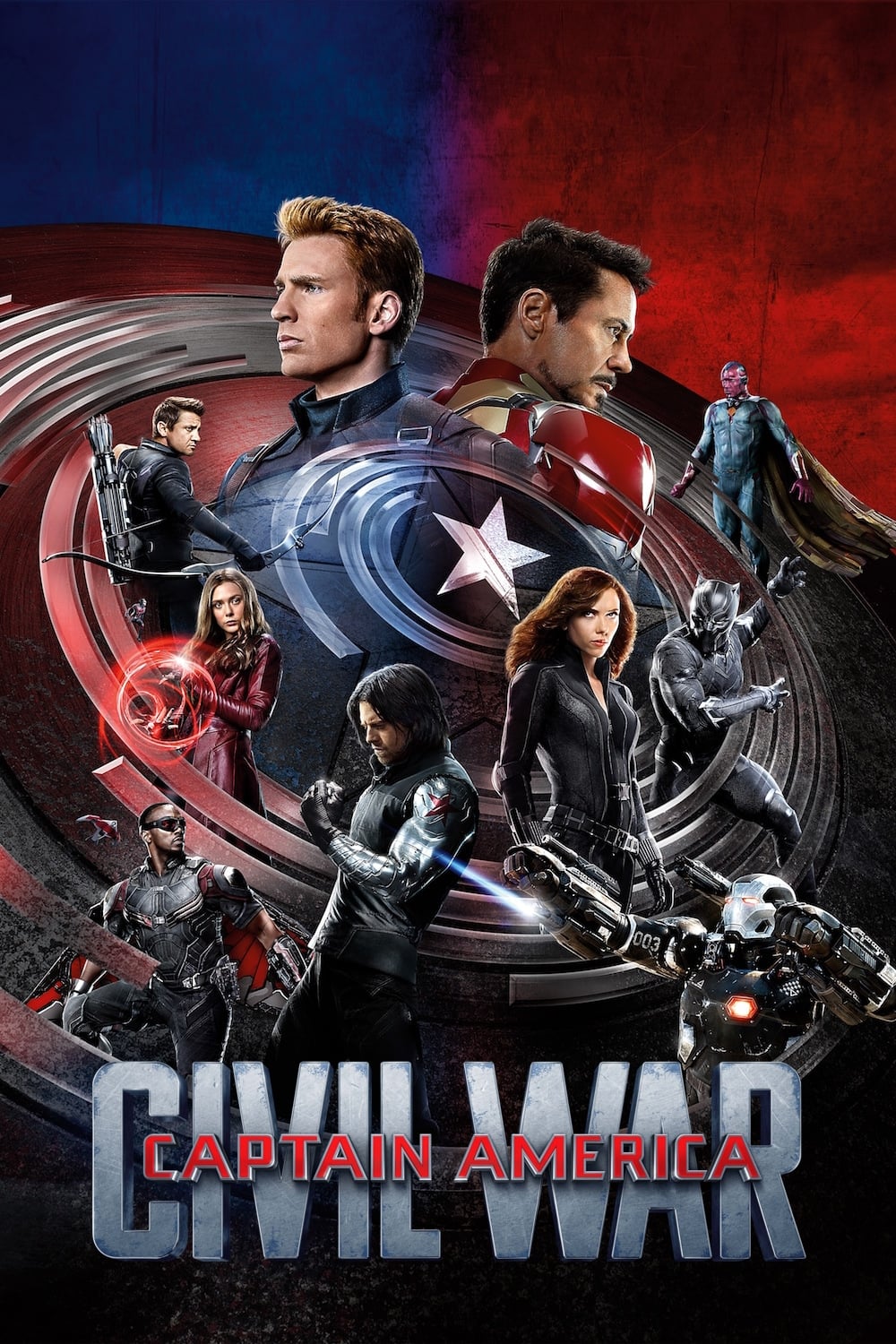 Immagine Captain America: Civil War - Poster - Sfondi