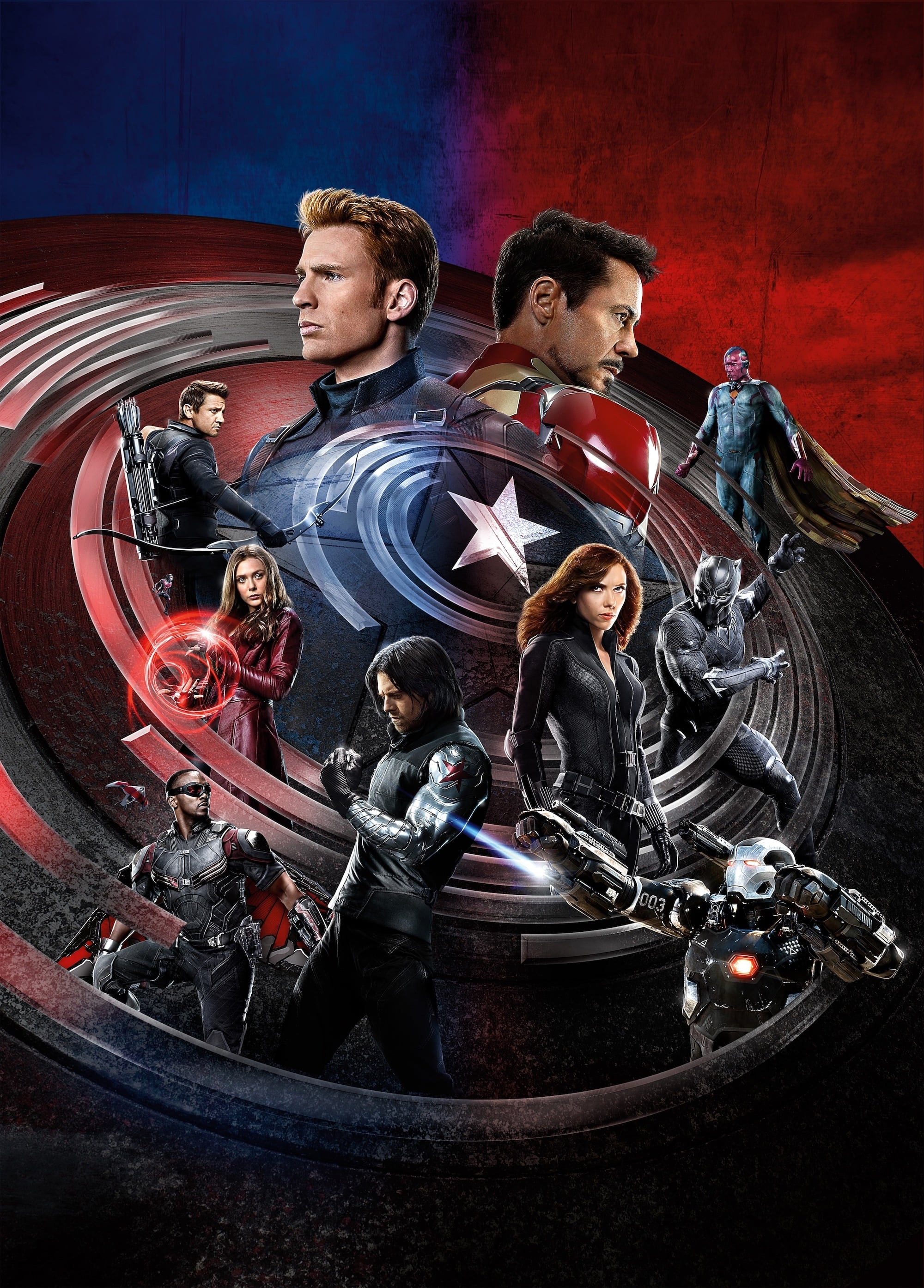 Immagine Captain America: Civil War - Poster - Sfondi