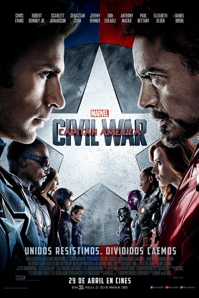 Immagine Captain America: Civil War - Poster - Sfondi