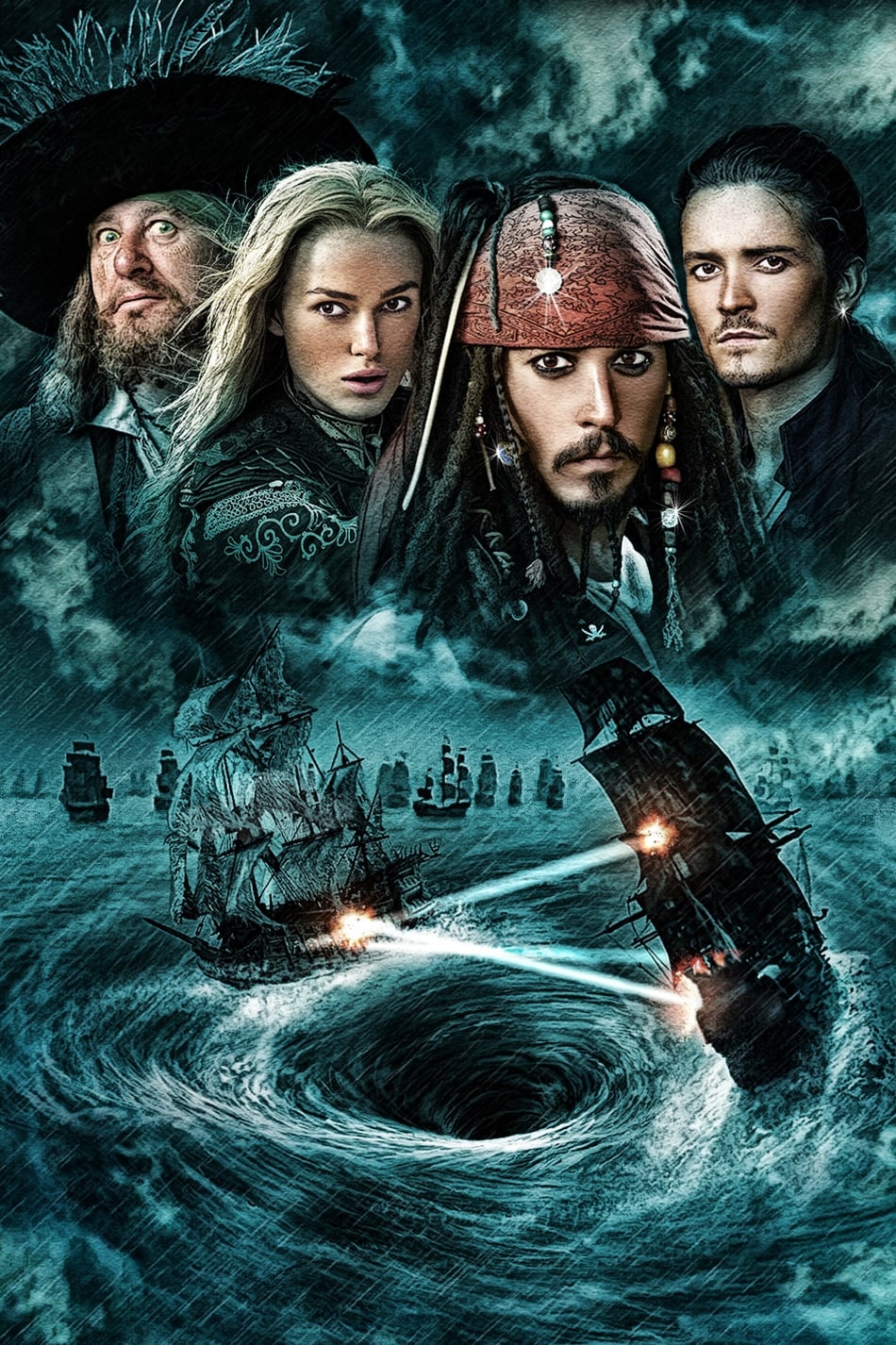 Immagine Pirati dei Caraibi - Ai confini del mondo - Poster - Sfondi