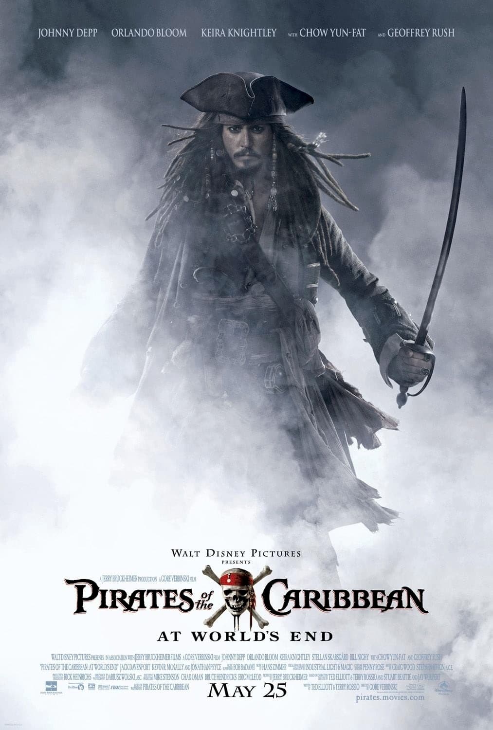 Immagine Pirati dei Caraibi - Ai confini del mondo - Poster - Sfondi