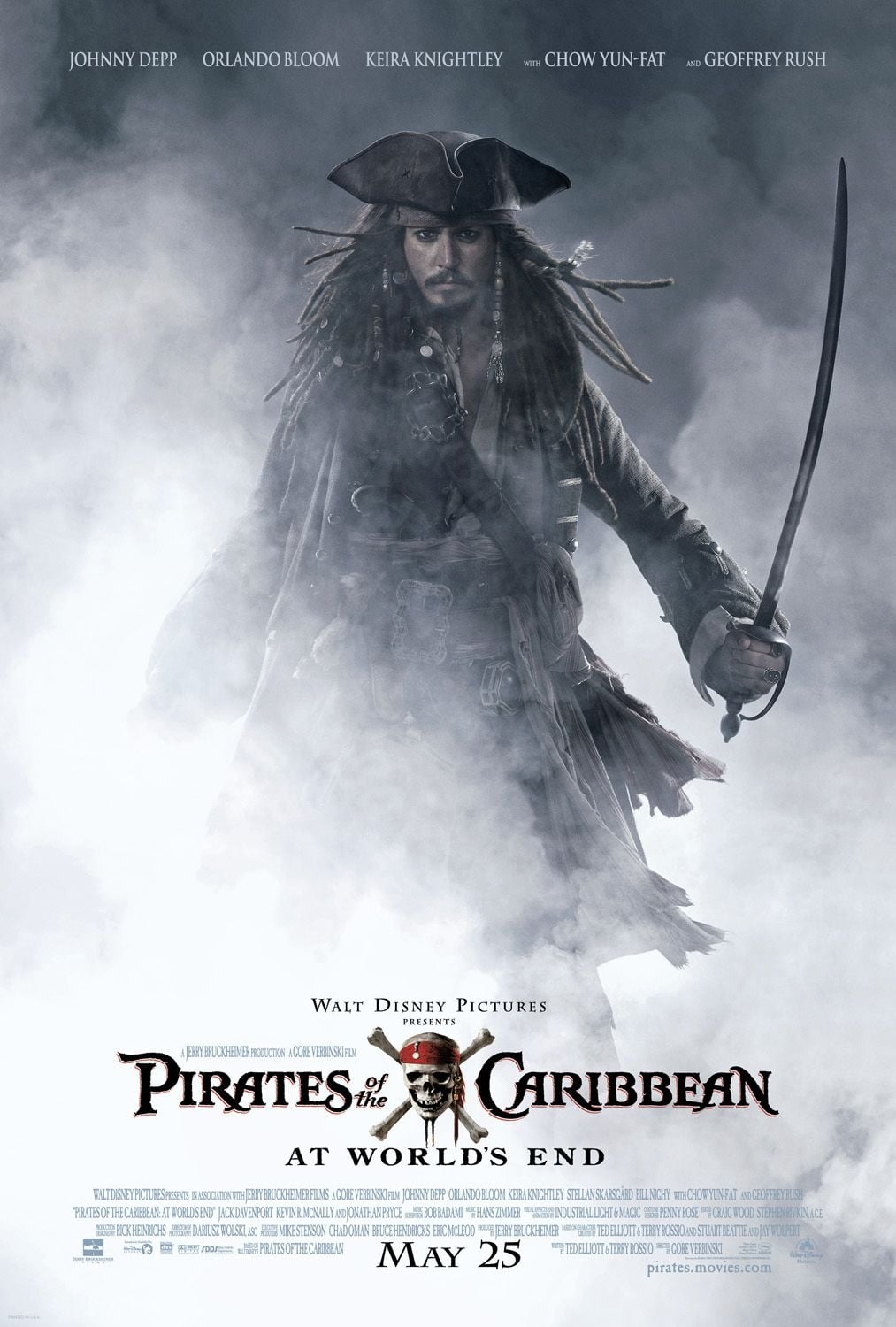 Immagine Pirati dei Caraibi - Ai confini del mondo - Poster - Sfondi