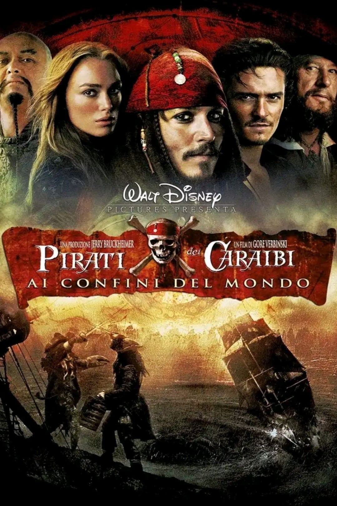 Immagine Pirati dei Caraibi - Ai confini del mondo - Poster - Sfondi