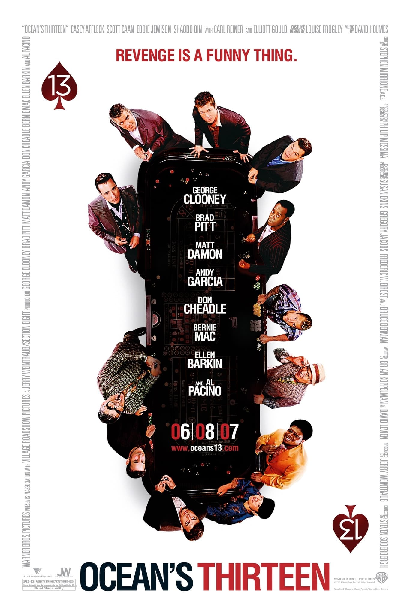 Immagine Ocean's Thirteen - Poster - Sfondi