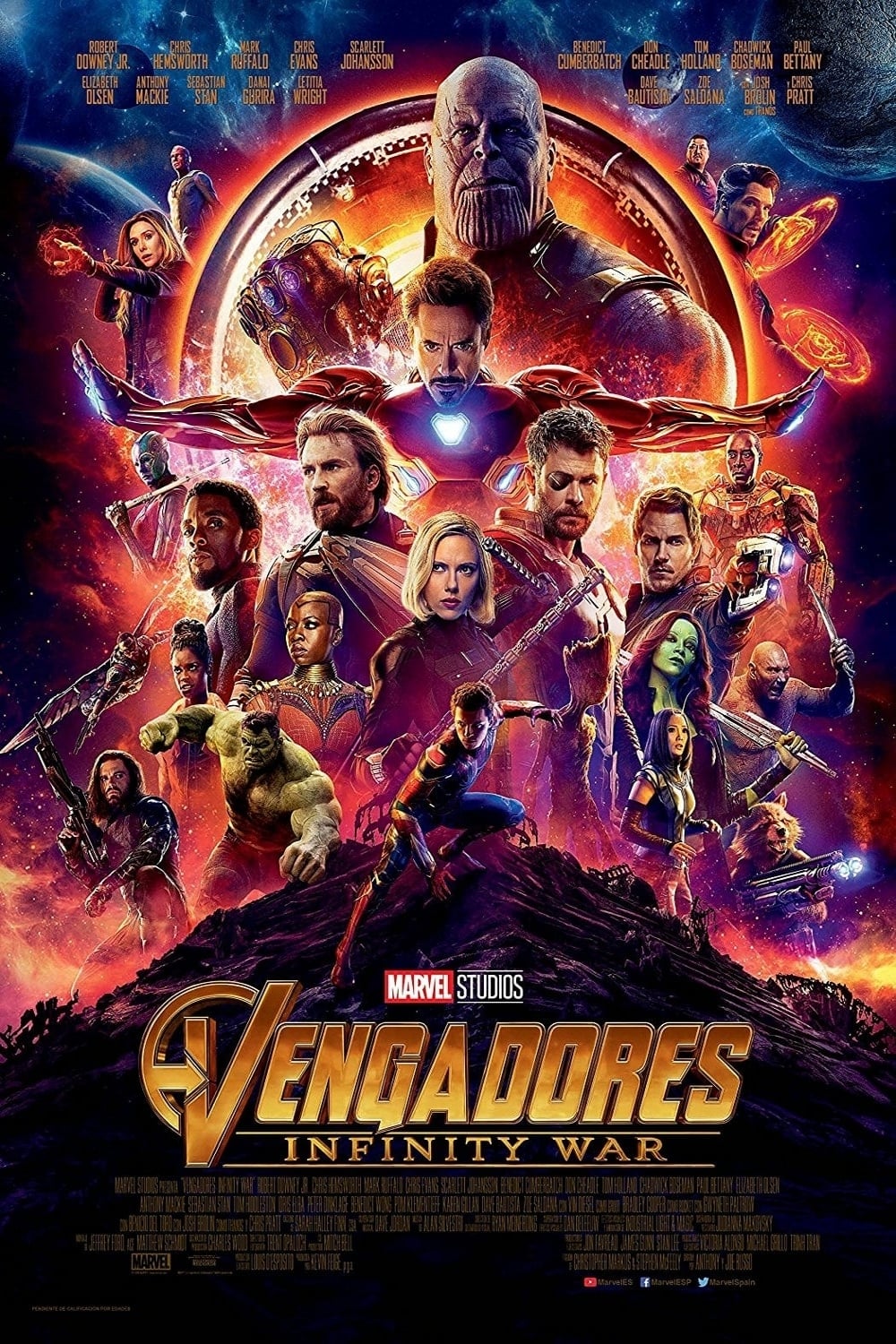 Immagine Avengers: Infinity War - Poster - Sfondi