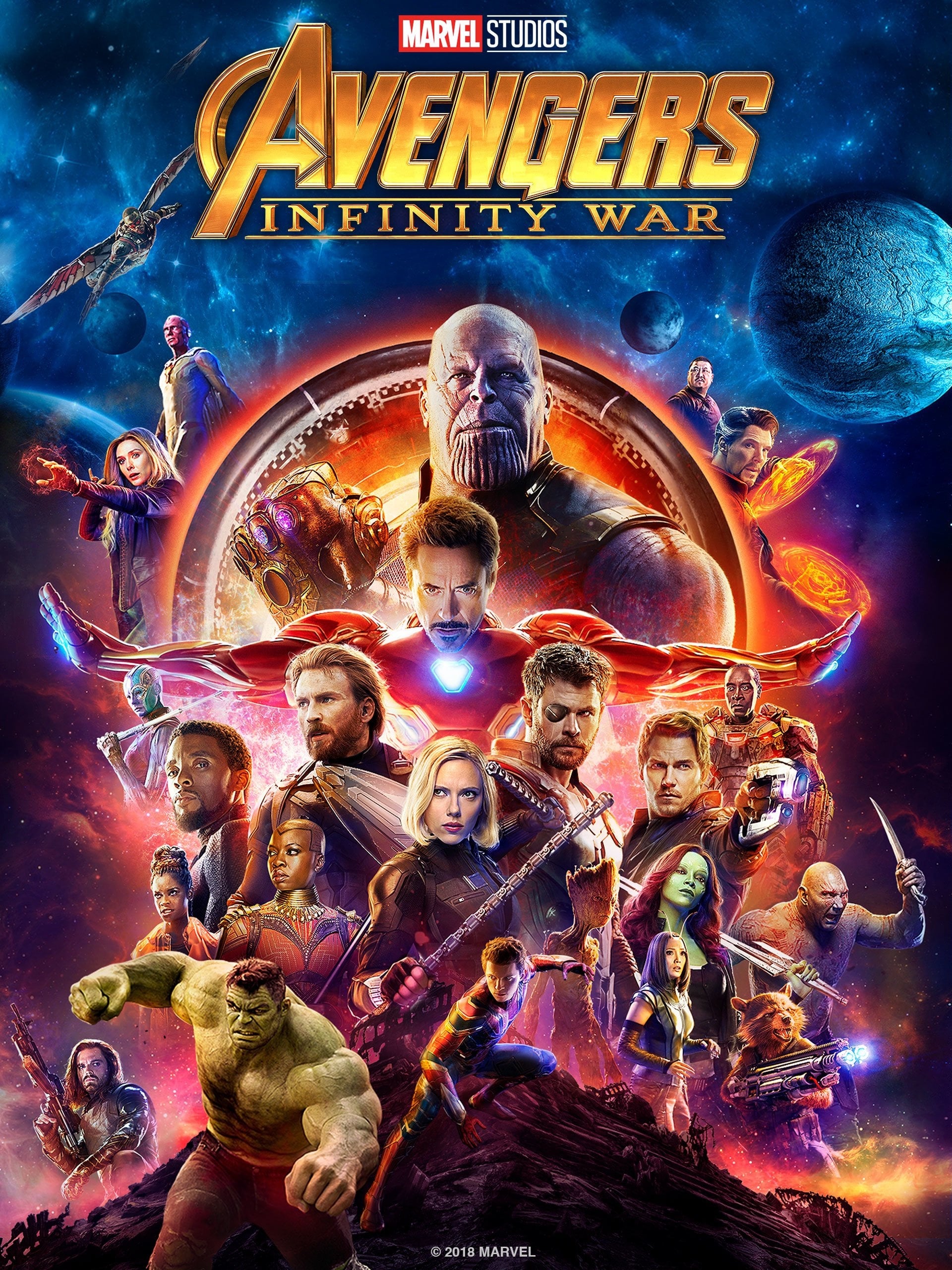 Immagine Avengers: Infinity War - Poster - Sfondi