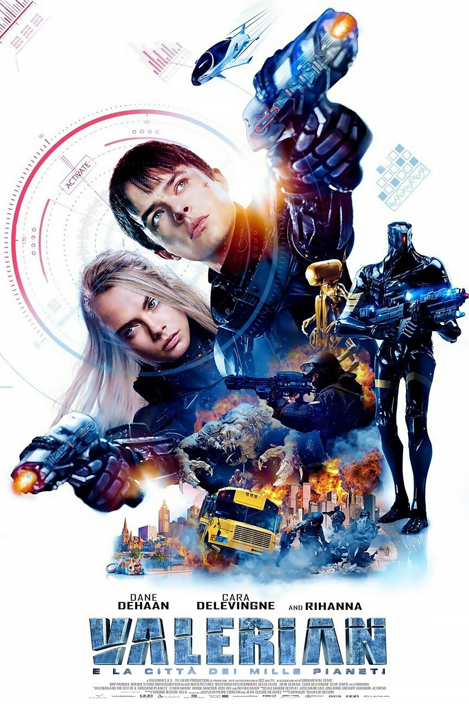Immagine Valerian e la città dei mille pianeti - Poster - Sfondi