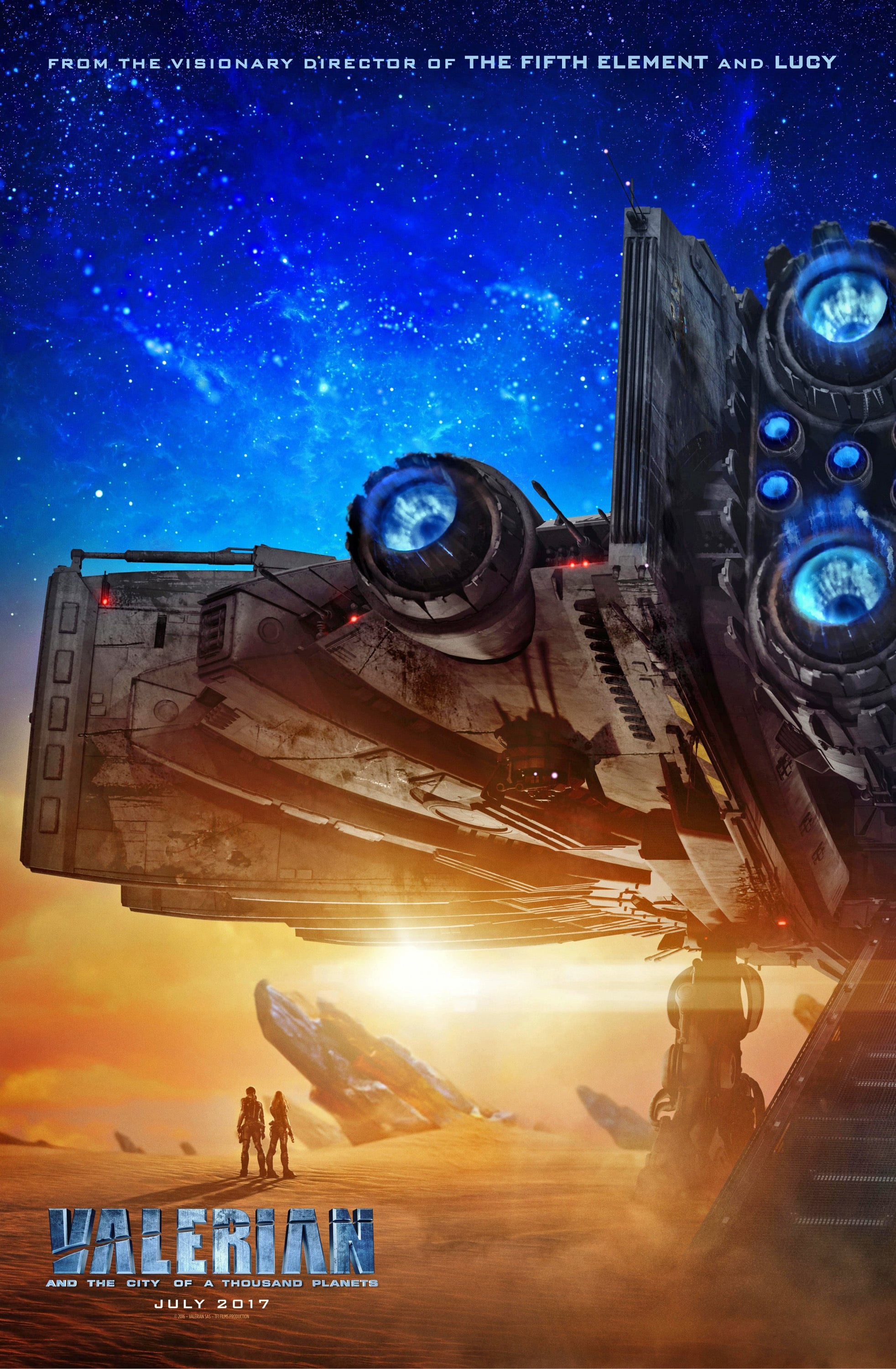 Immagine Valerian e la città dei mille pianeti - Poster - Sfondi