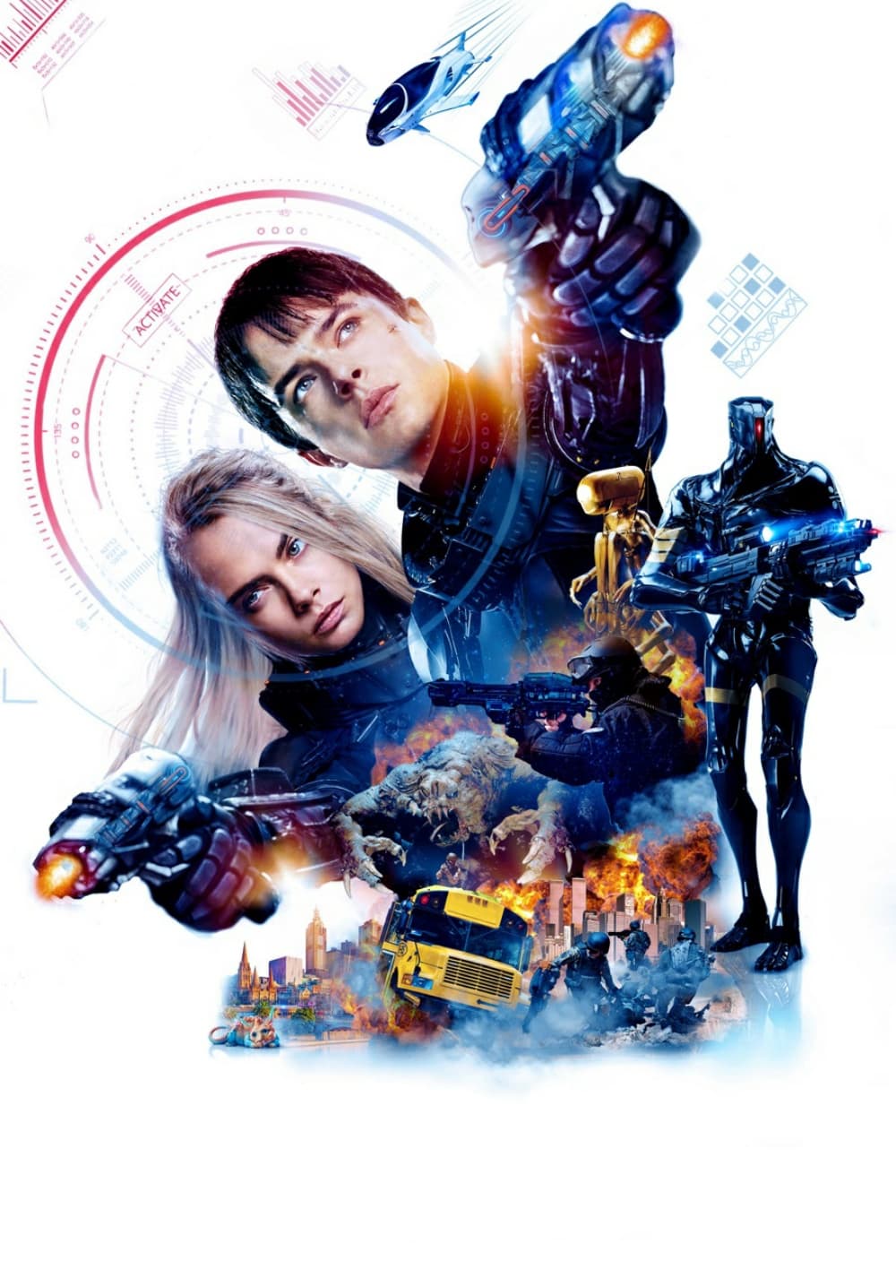 Immagine Valerian e la città dei mille pianeti - Poster - Sfondi