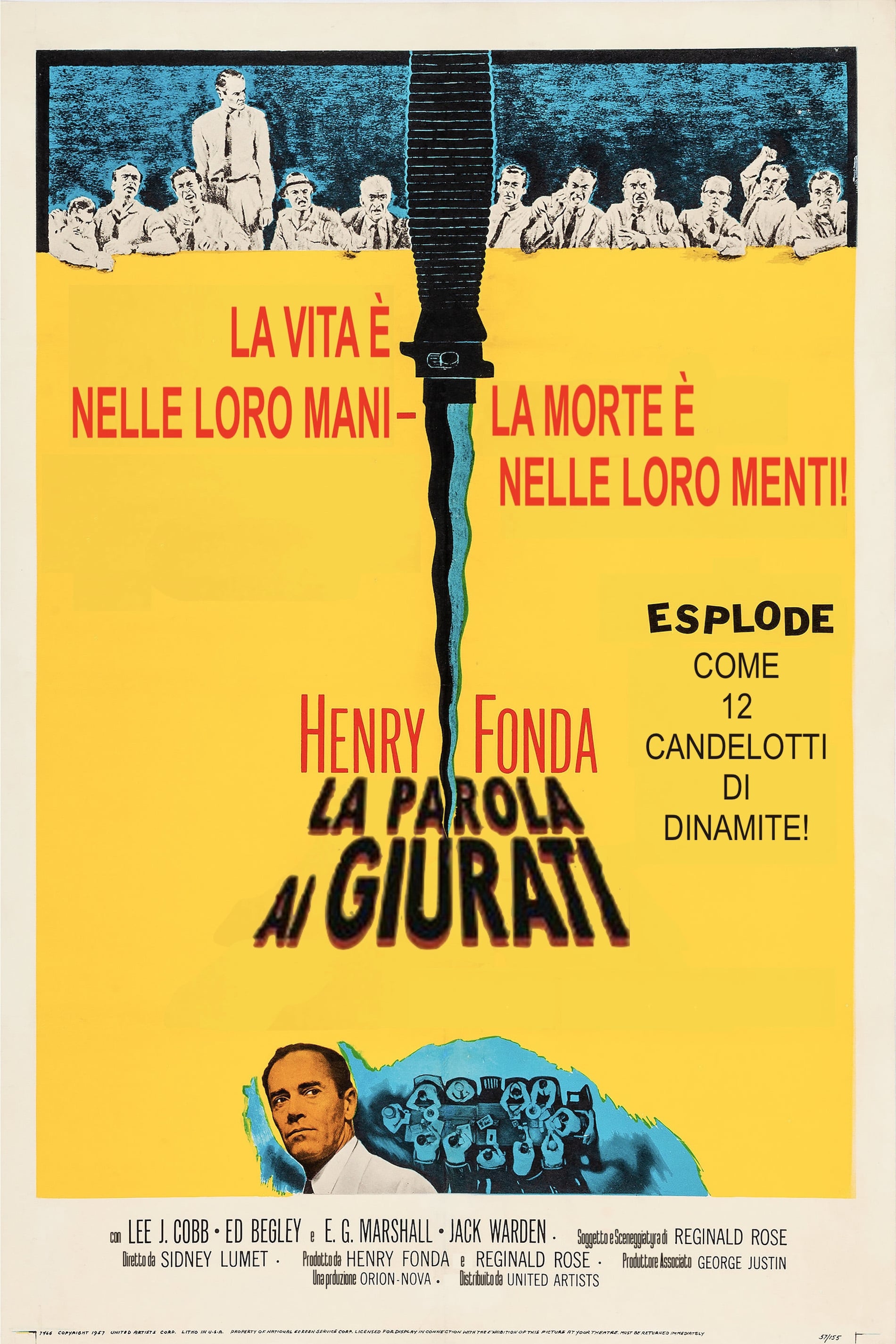 Immagine La parola ai giurati - Poster - Sfondi