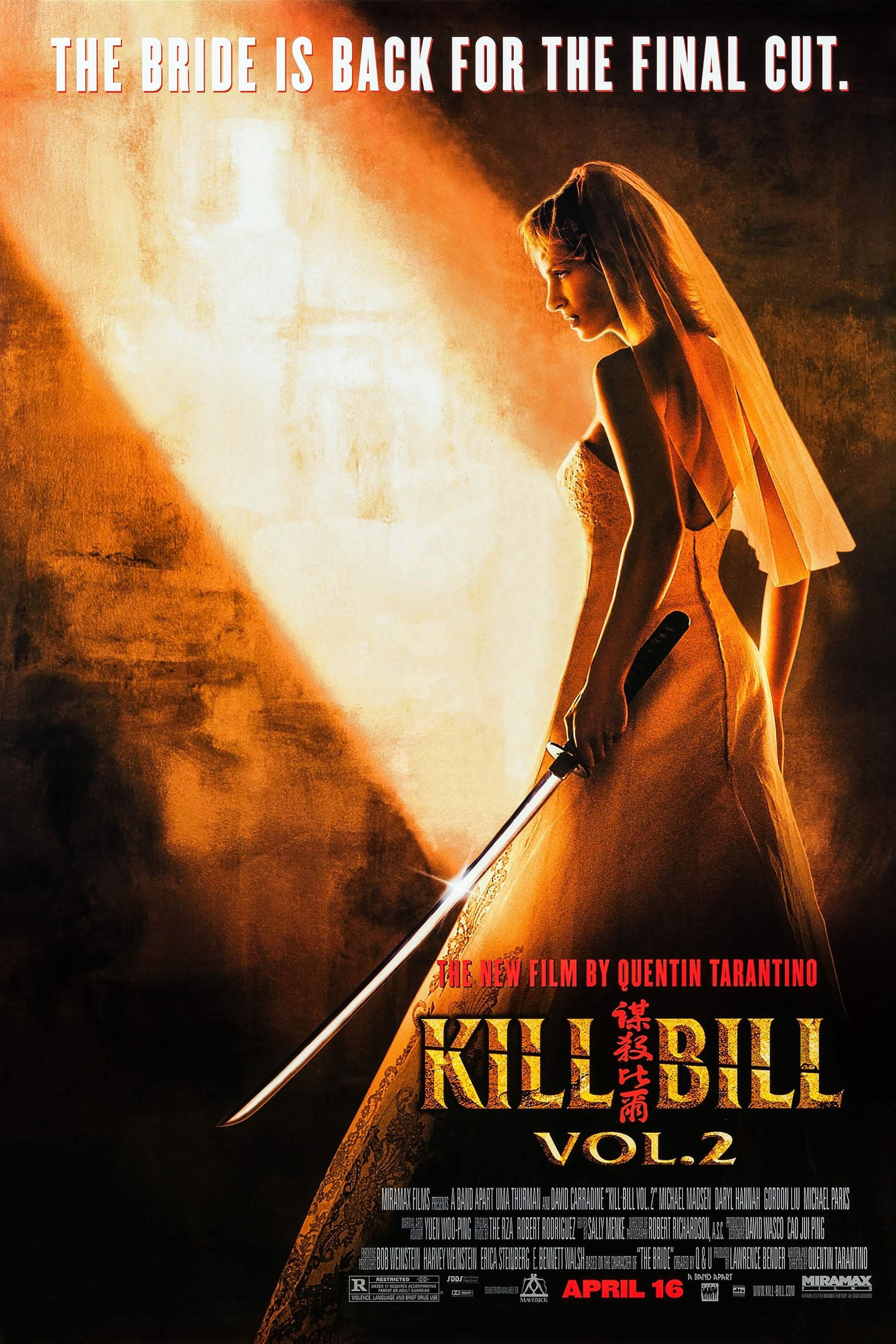 Immagine Kill Bill: Volume 2 - Poster - Sfondi
