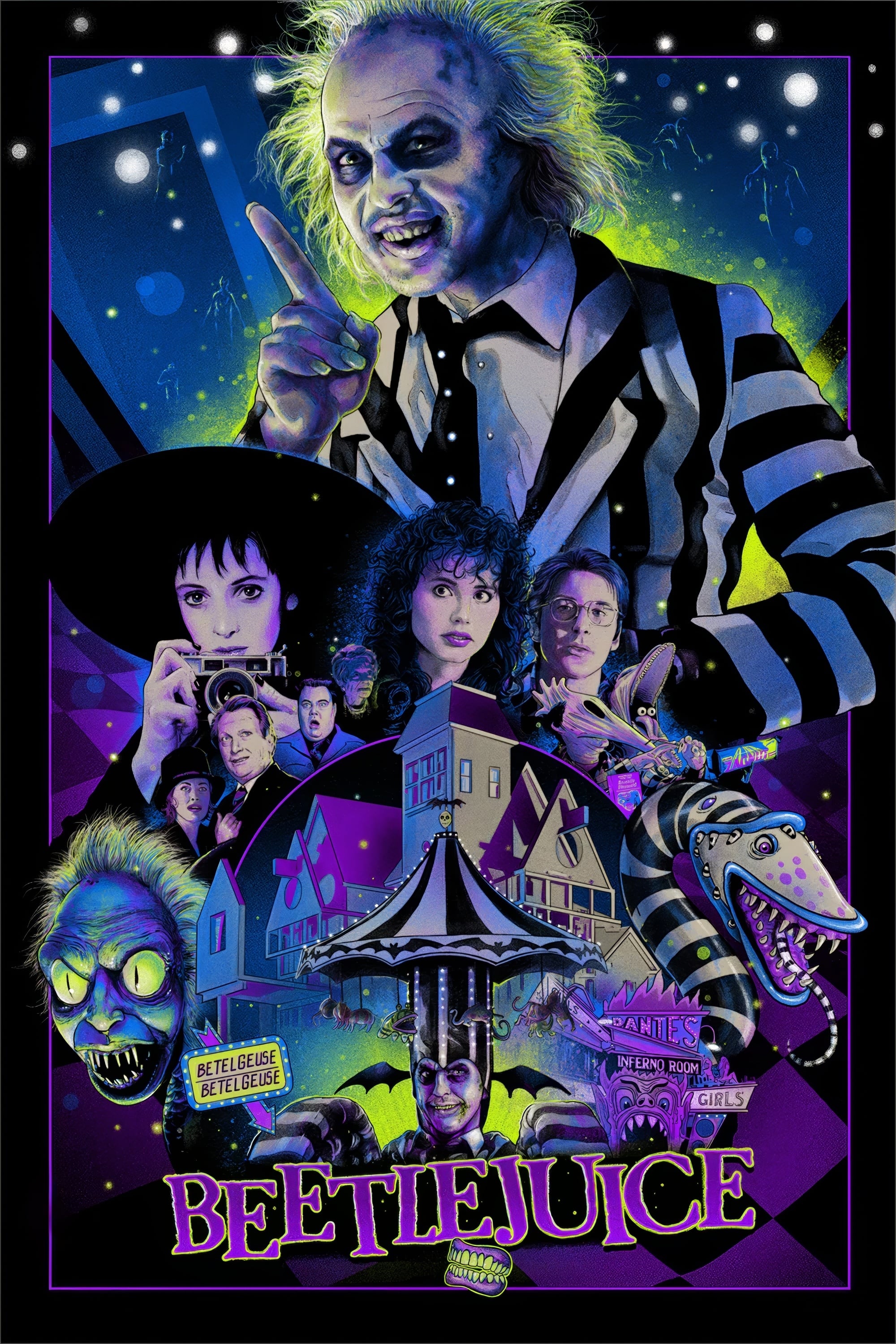 Immagine Beetlejuice - Spiritello porcello - Poster - Sfondi