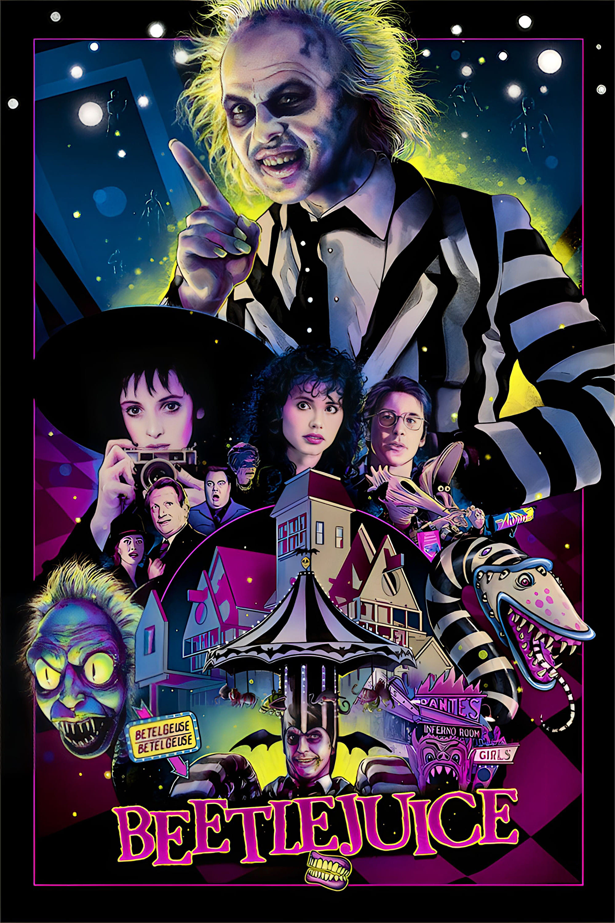 Immagine Beetlejuice - Spiritello porcello - Poster - Sfondi