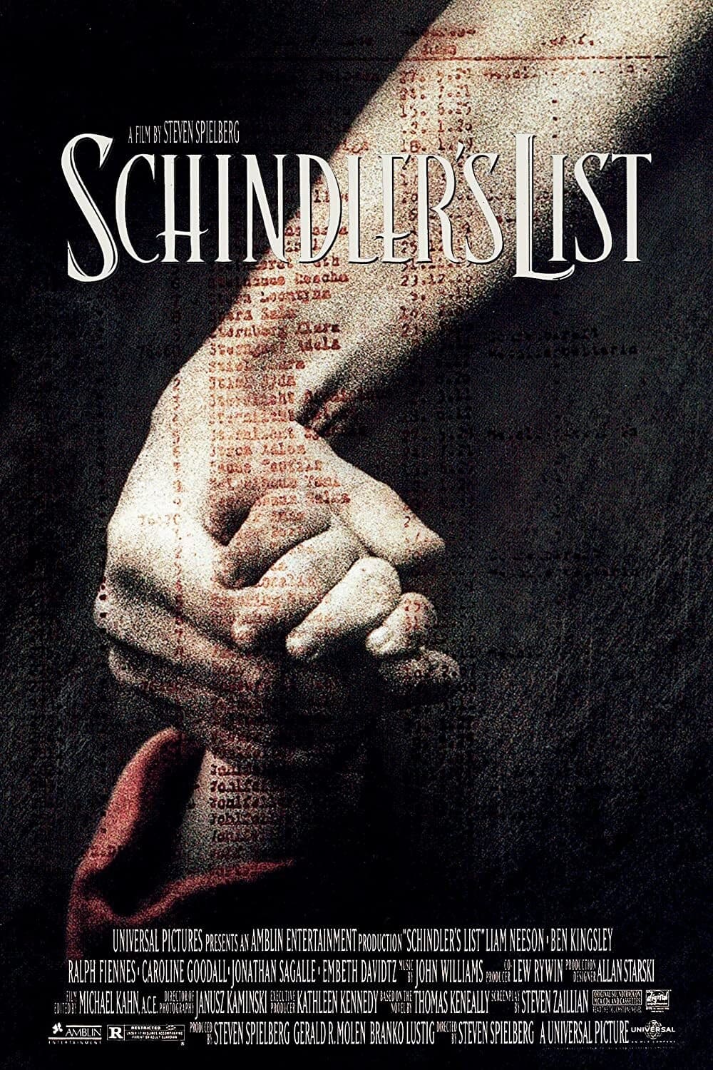 Immagine Schindler's List - Poster - Sfondi